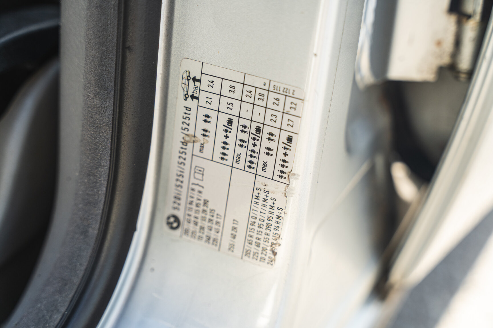 Interiörbild 1994 BMW 520i E34