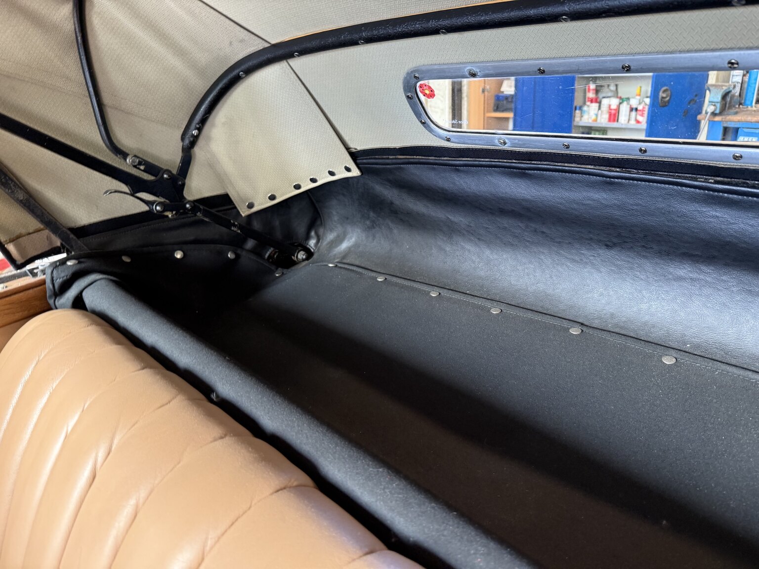 Interiörbild 1939 Citroën Berline 11 Sport Convertible