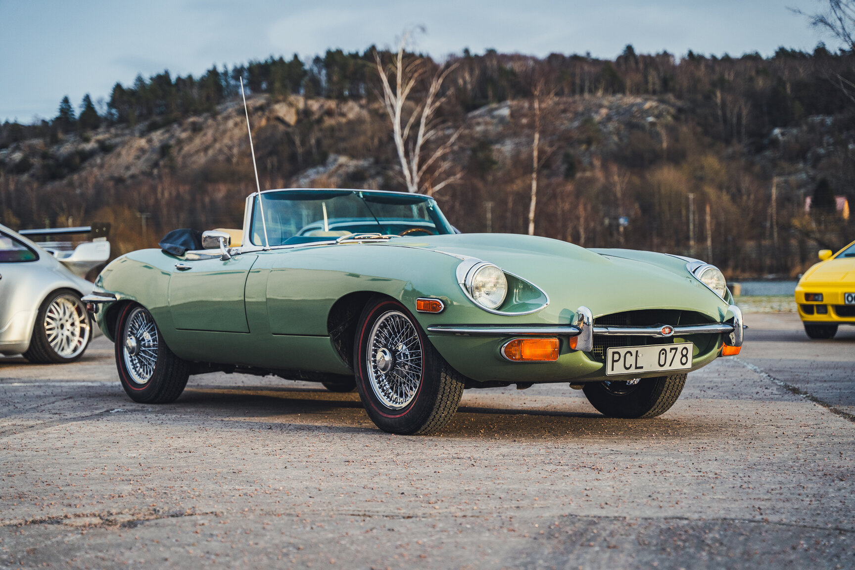 Exteriörbild på 1970 Jaguar E-Type Roadster