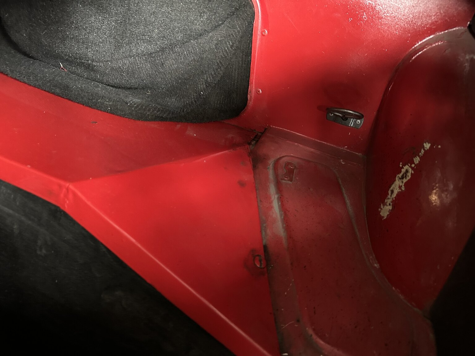 Interiörbild 1959 MG MGA Roadster