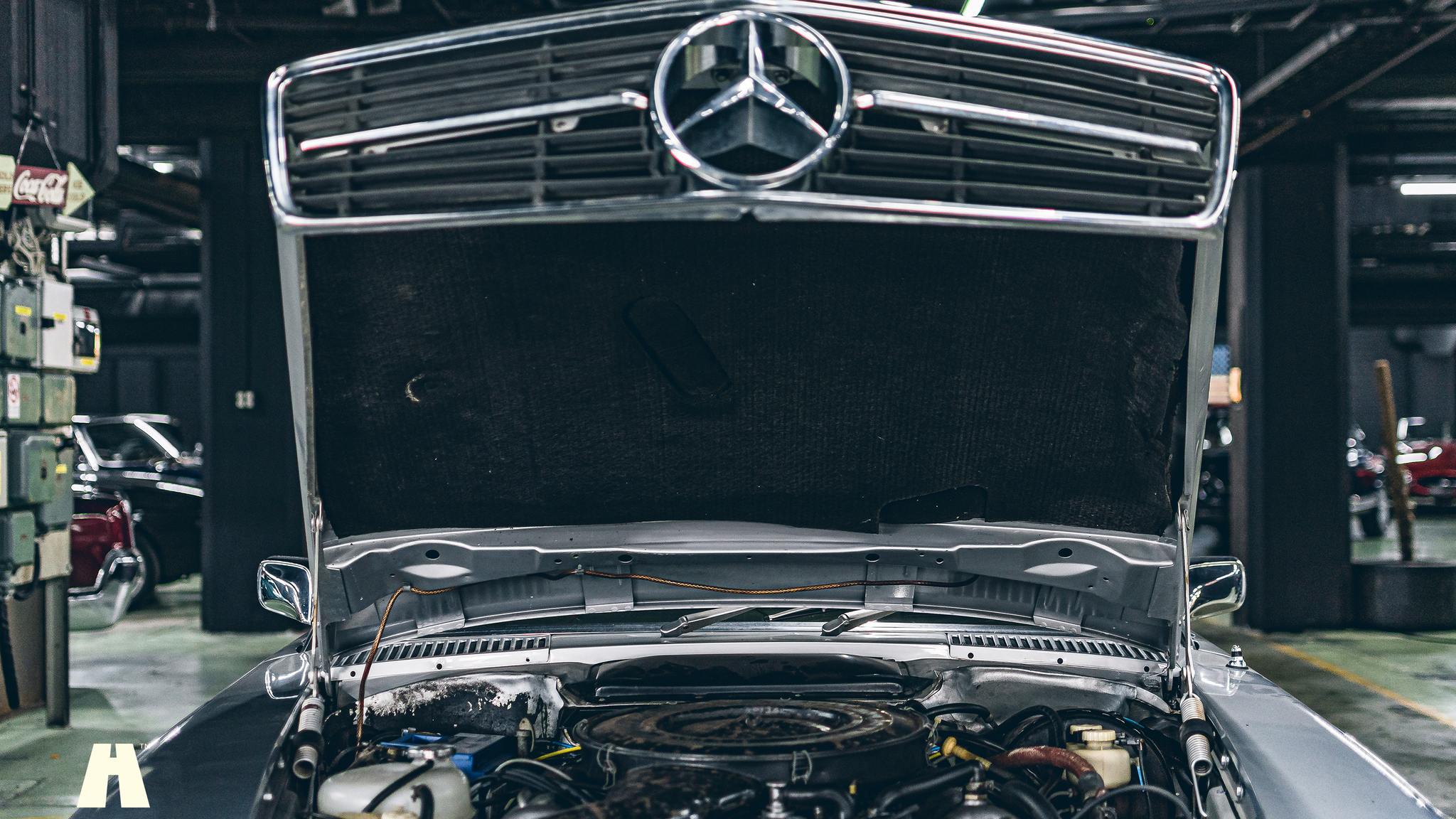 Image of 1974 Mercedes SLC450 Project mechanics