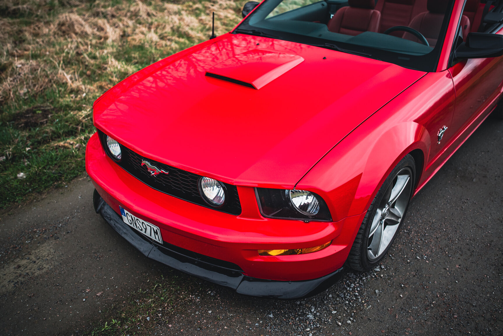 Exterior image of 2009 Ford Mustang V8 GT Convertible