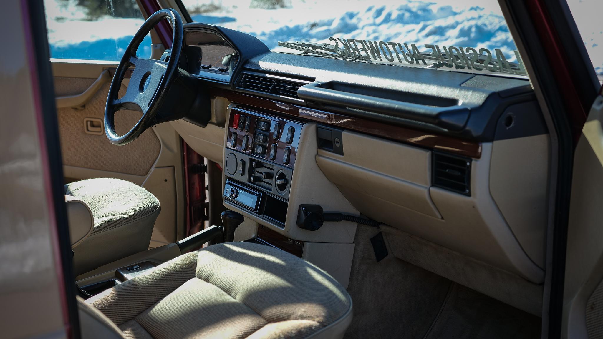 Interiörbild 1991 Mercedes-Benz G 230