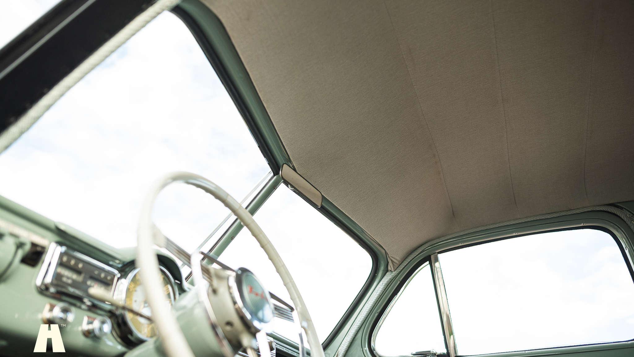 Interiörbild 1953 Volvo PV 444E