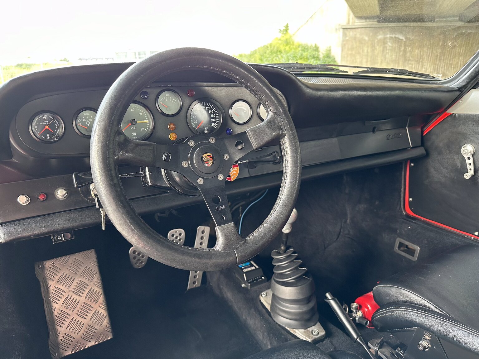 Interiörbild 1965 Porsche 912 V8