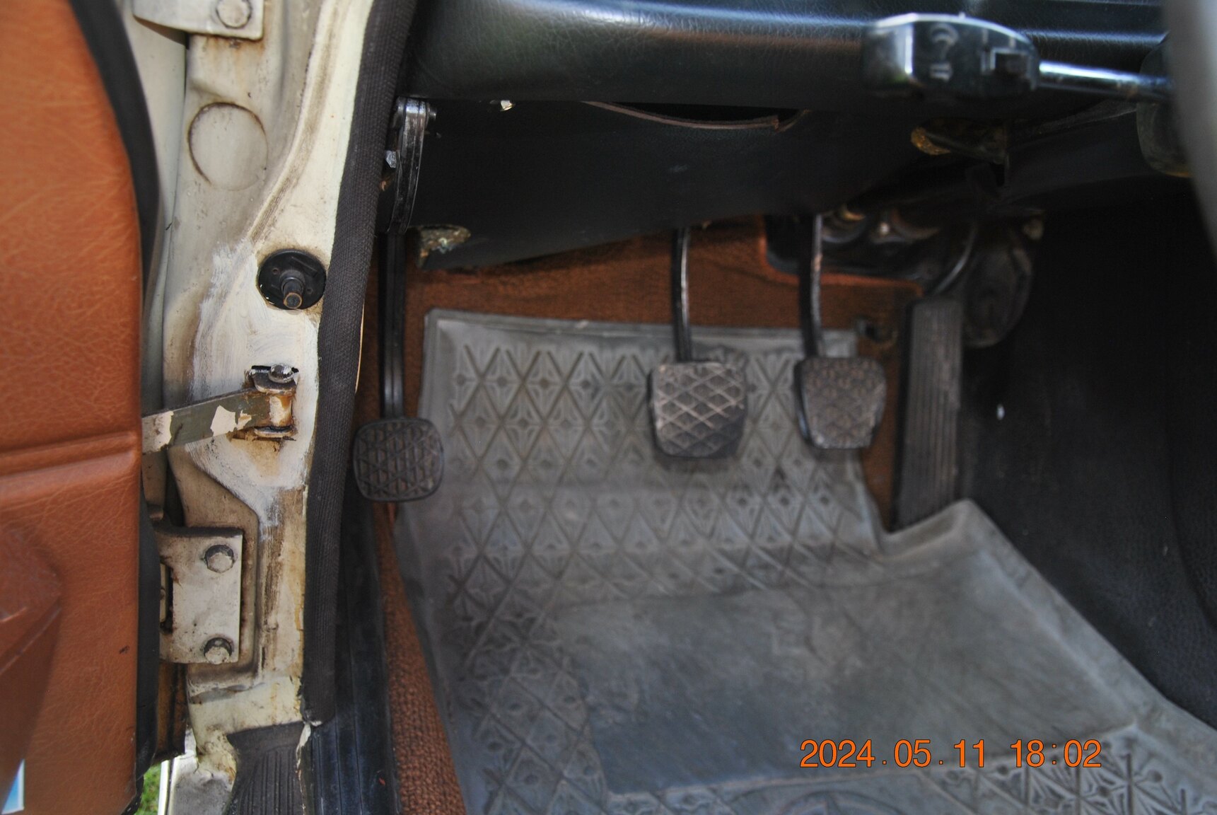 Interiörbild 1971 Mercedes-Benz 220D
