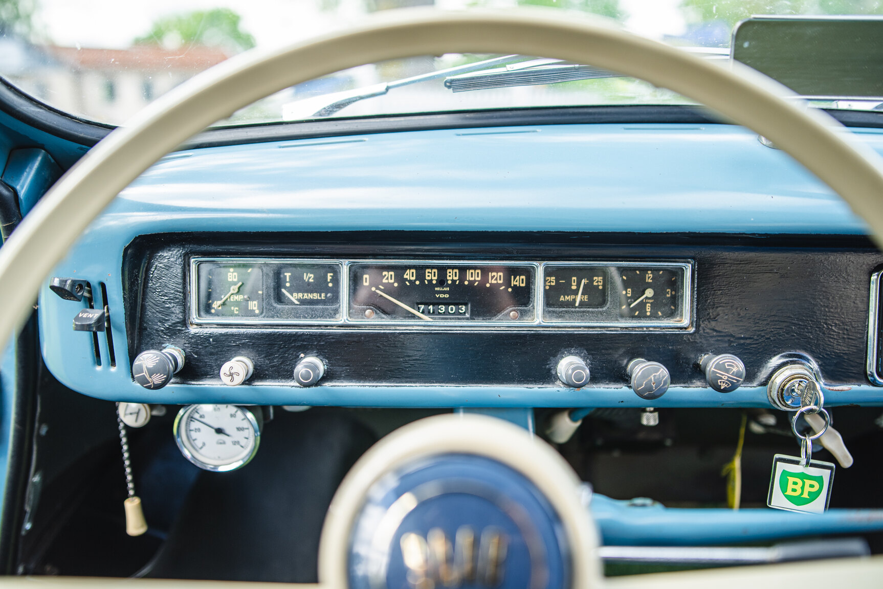 Interior image of 1959 SAAB 93B De Luxe