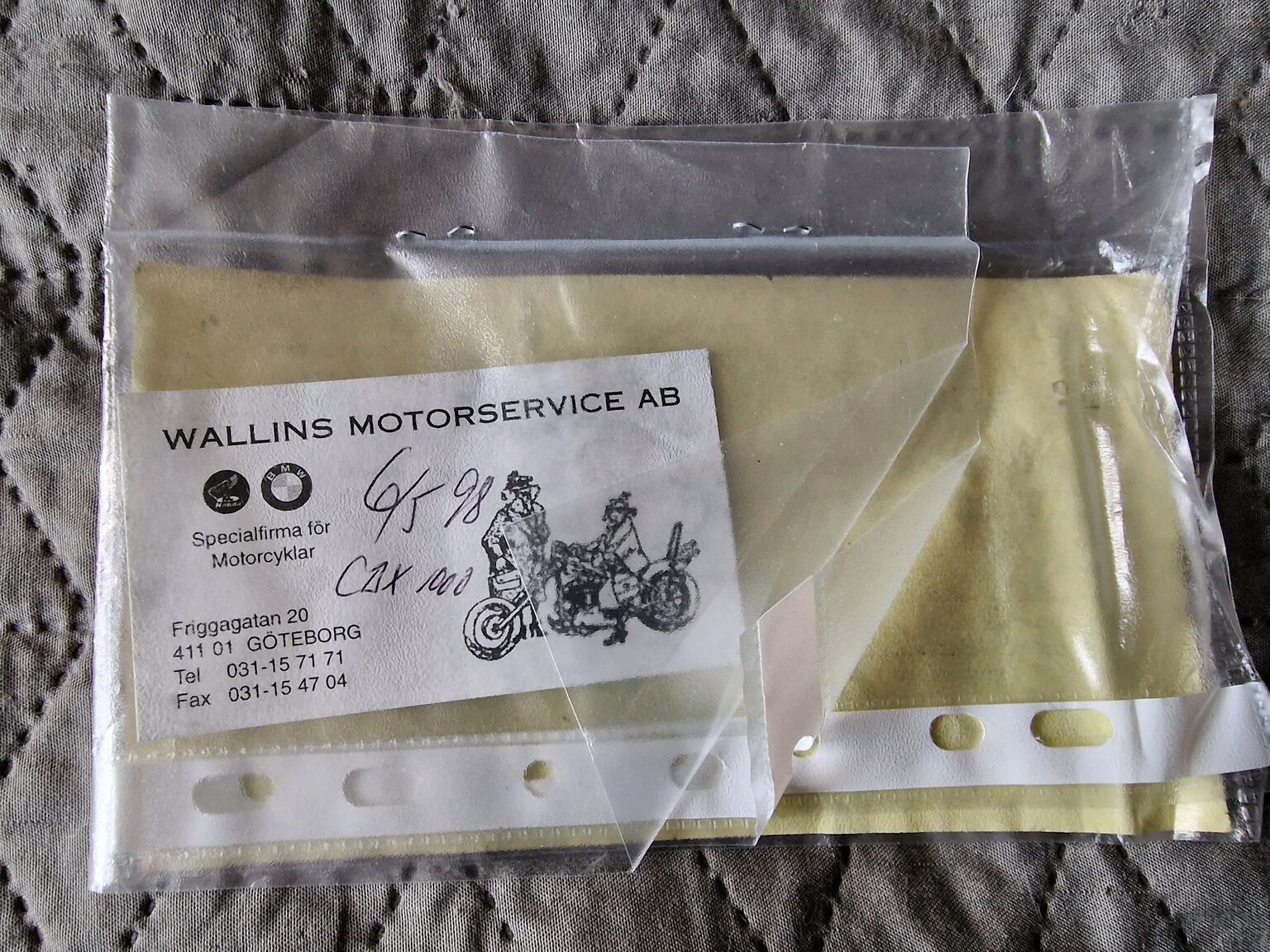Dokumentation, 1980 Honda CBX 1000