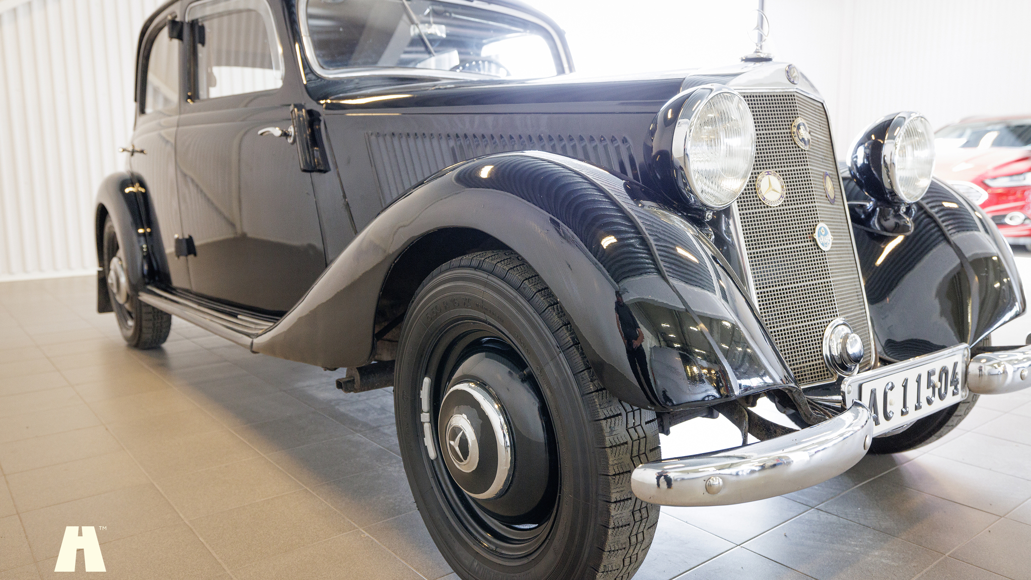 Exteriörbild på 1950 Mercedes Benz 170 va (71)