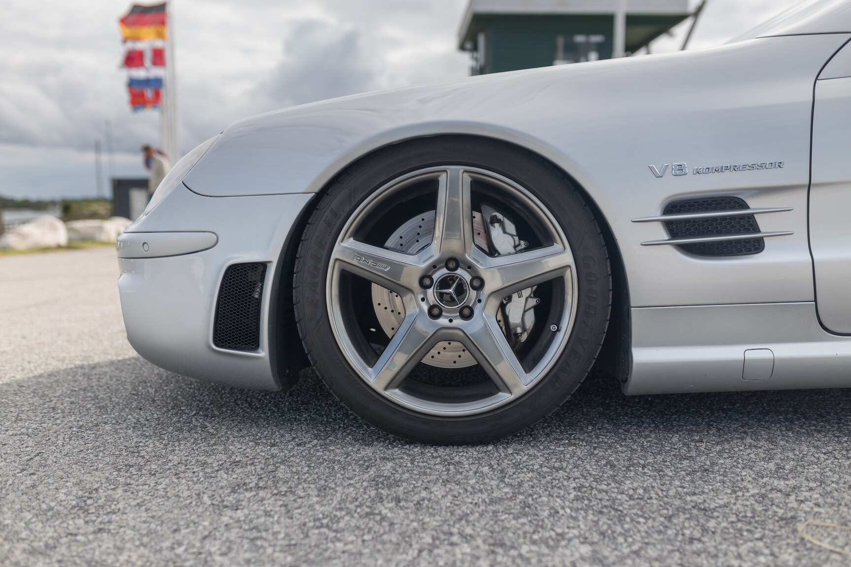 Exterior image of 2002 Mercedes-Benz SL55 AMG