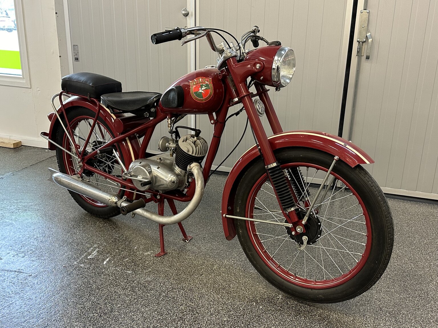 Exteriörbild på 1952 Fram Flying Horse