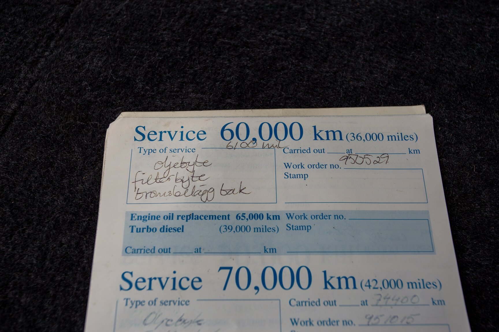 Documentation for 1990 Volvo 745 Turbo (7)