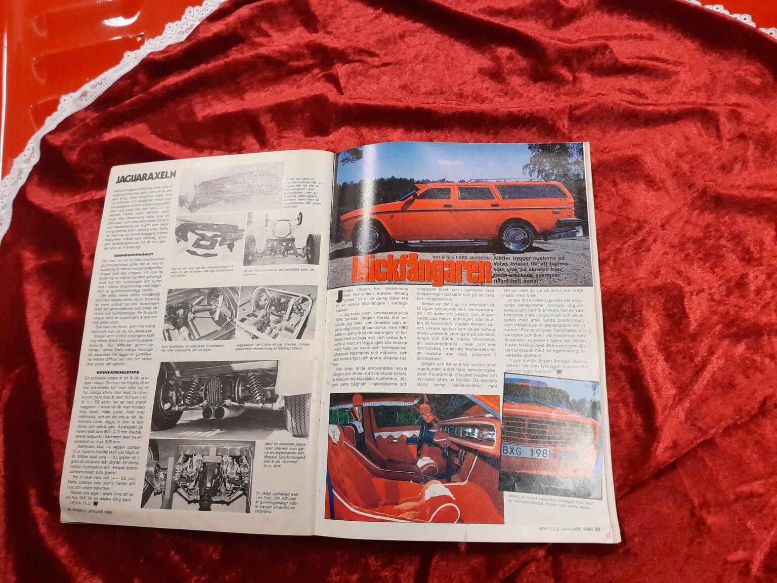Dokumentation för 1968 Volvo 145 Custom
