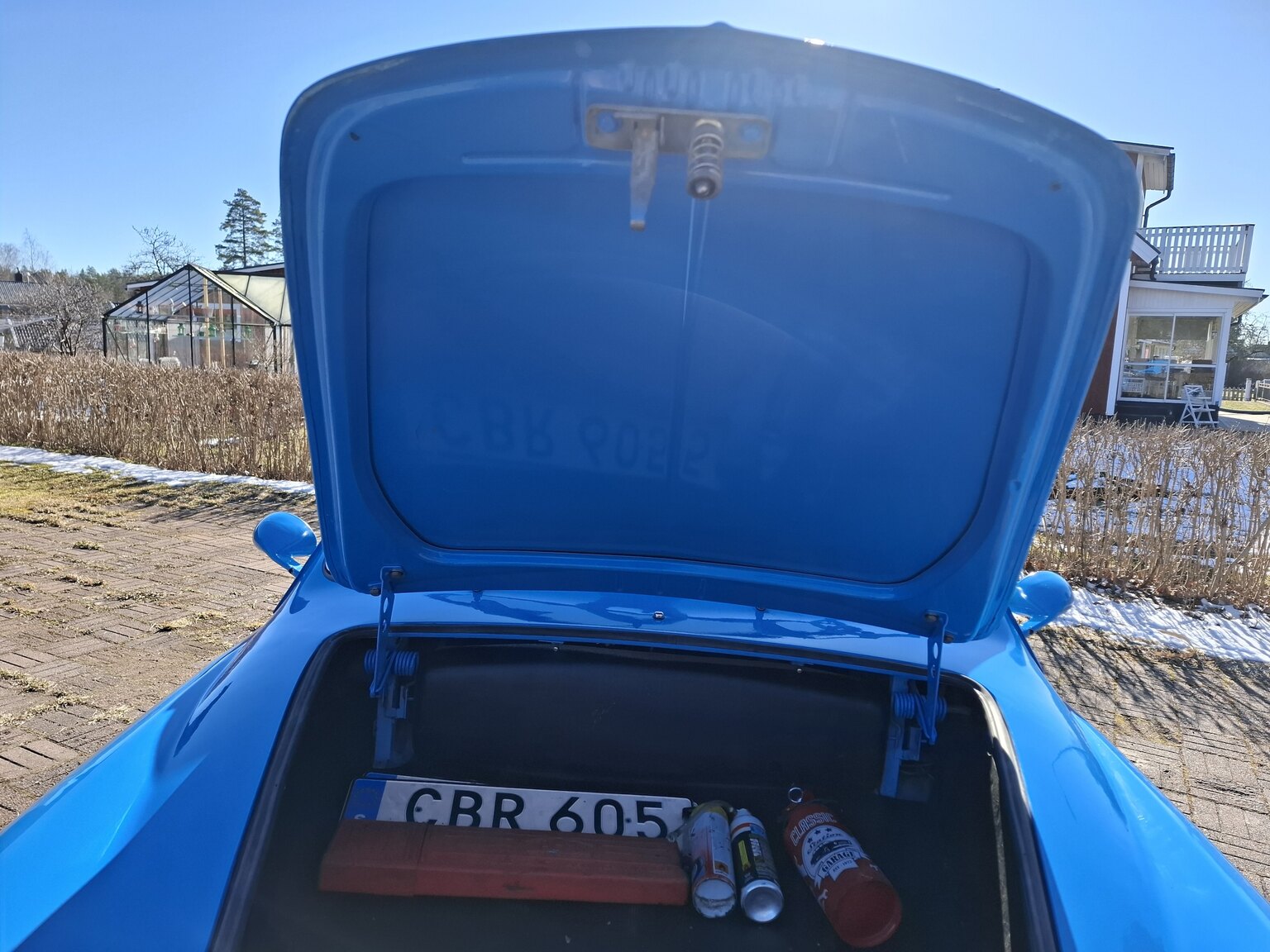 Interiörbild 1966 Volkswagen 1300 Karmann-Ghia