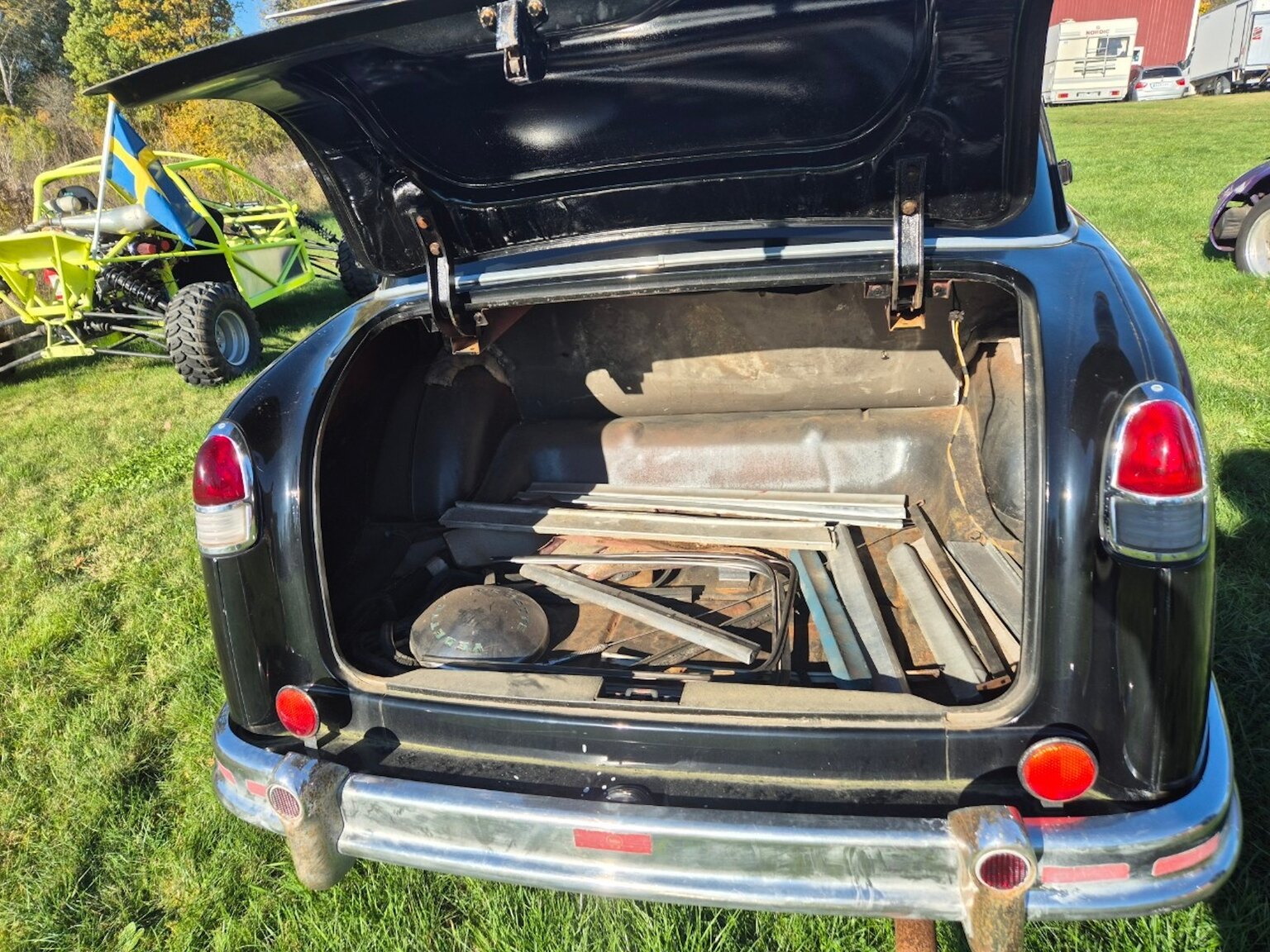 Interiörbild 1954 Ford Vedette 3.9 V8