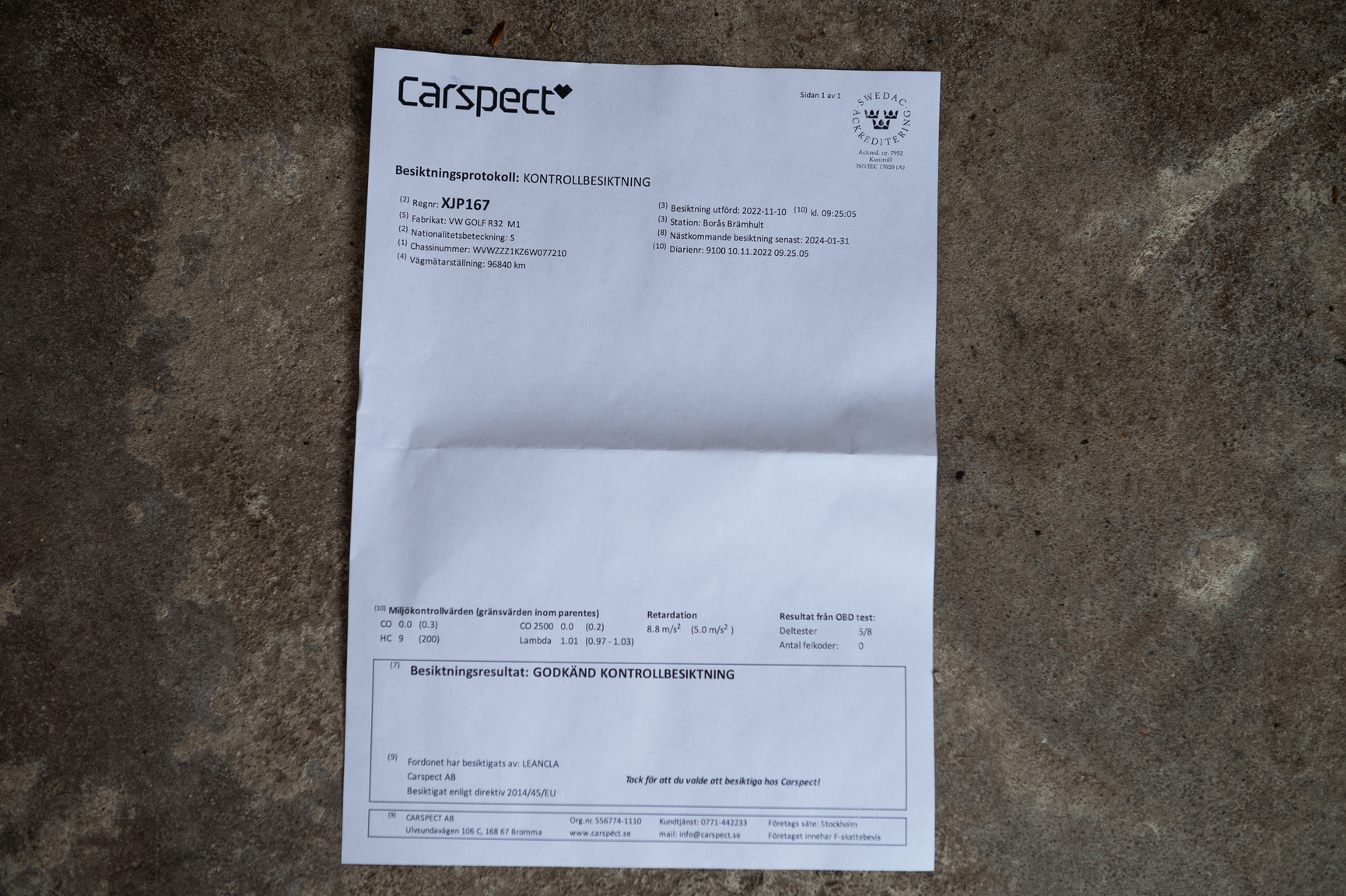 Dokumentation, 2006 Volkswagen Golf R32 (3)