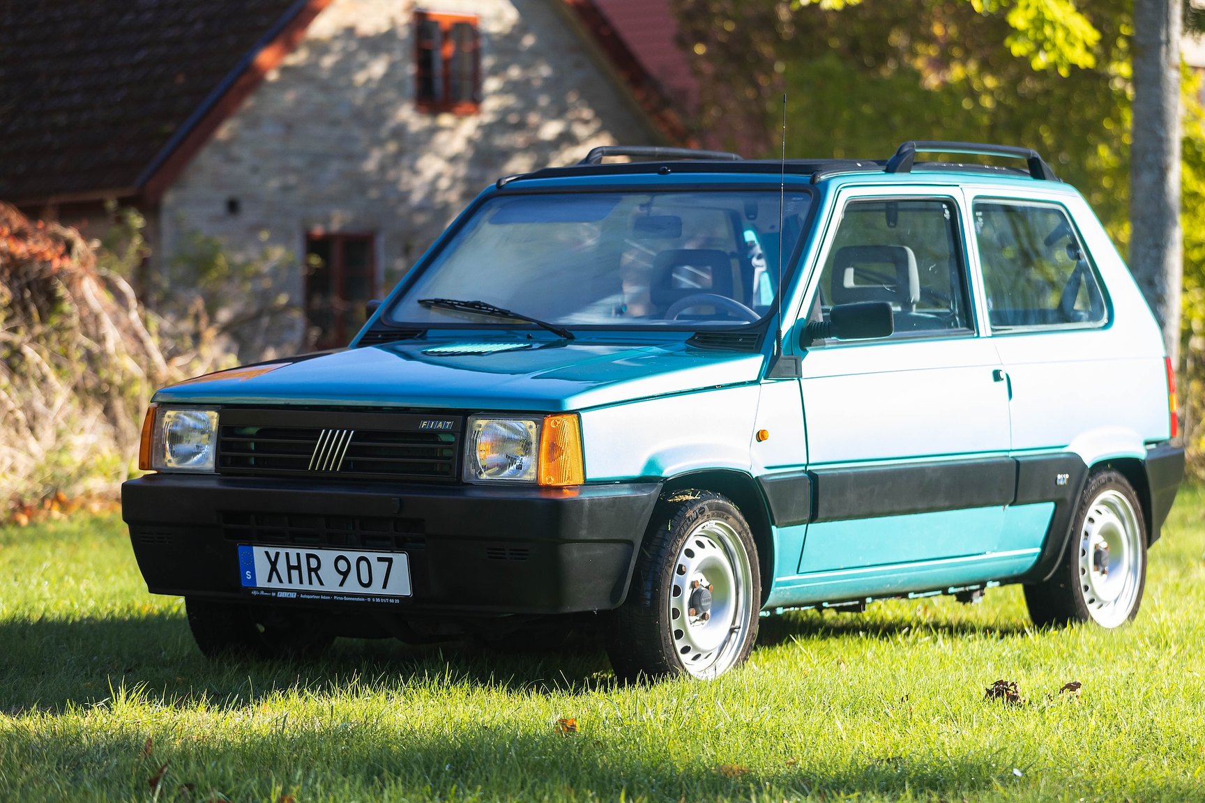 Exteriörbild på 1996 Fiat Panda CLX Selecta Tetto Apribile