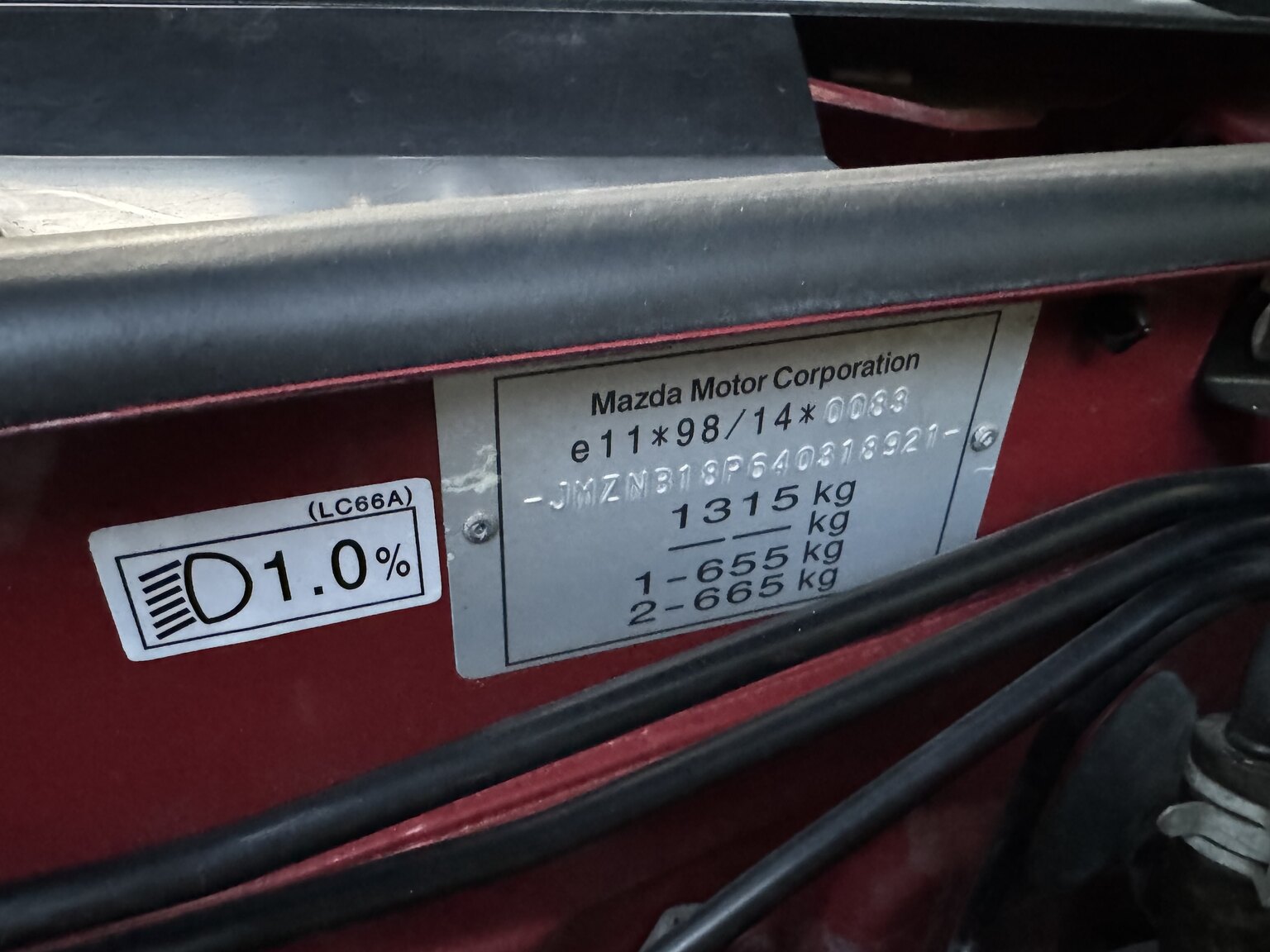 Image of 2004 Mazda MX-5 mechanics