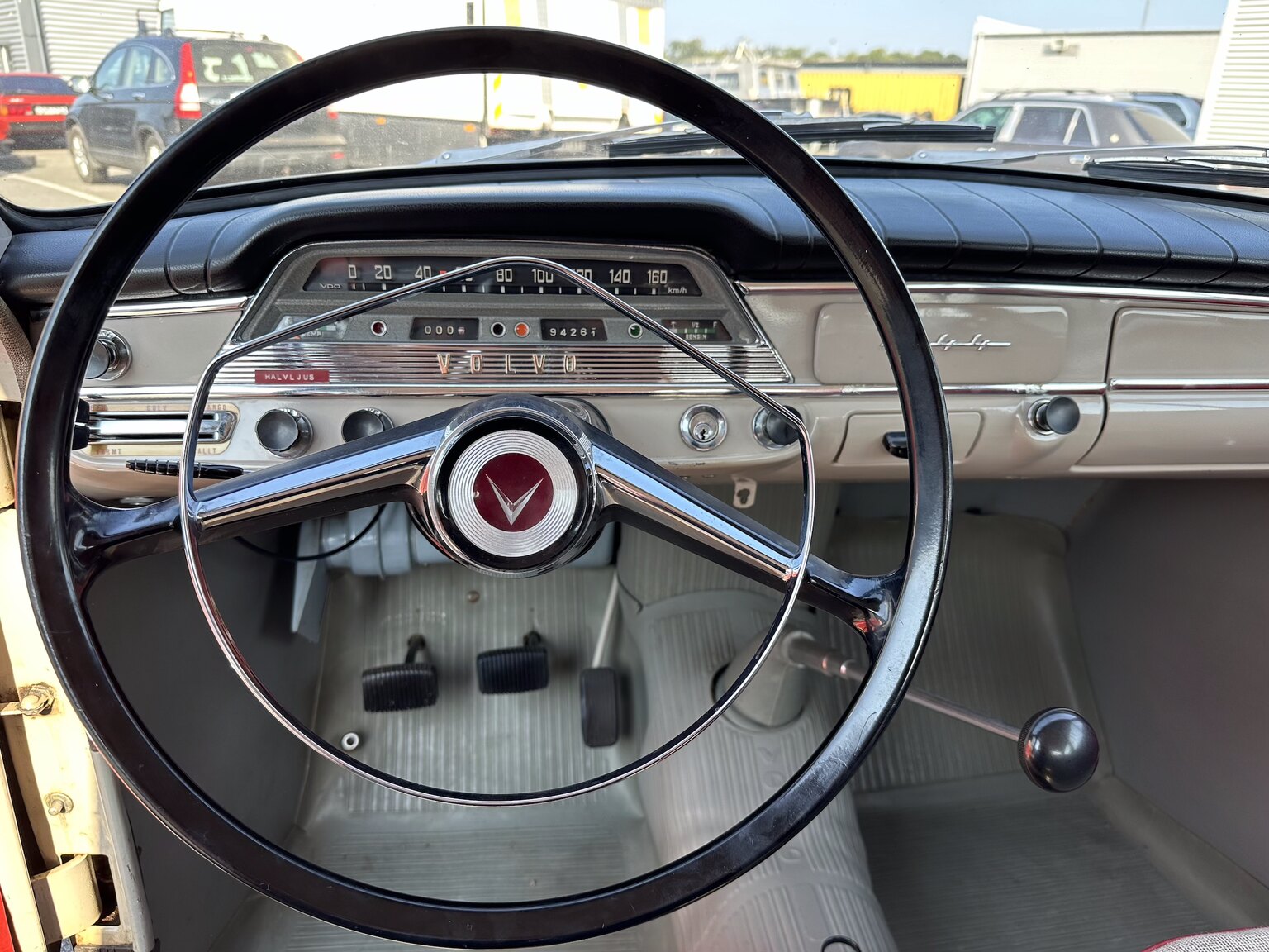 Interiörbild 1960 Volvo PV 544A