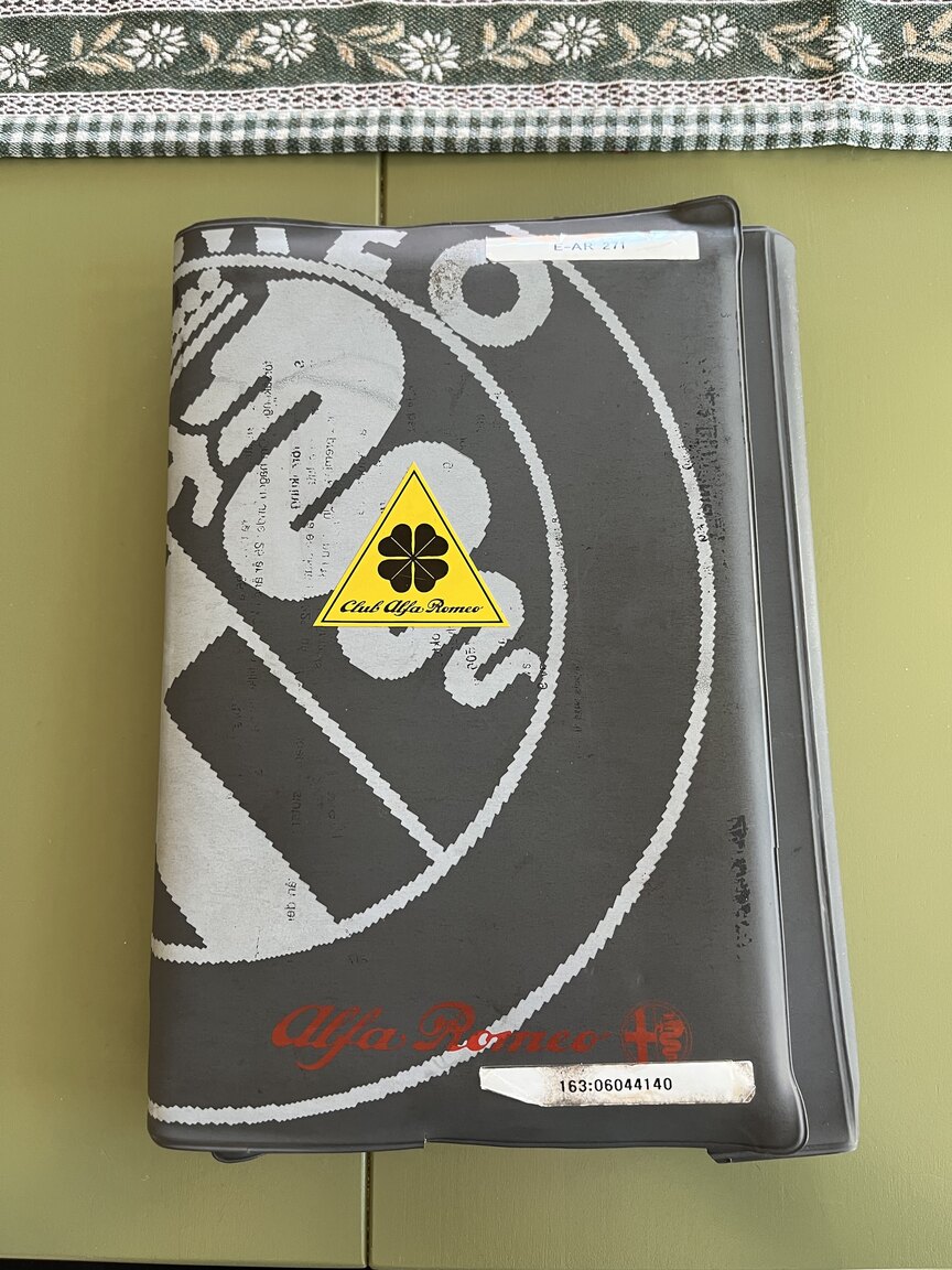 Documentation for 1998 Alfa Romeo GTV