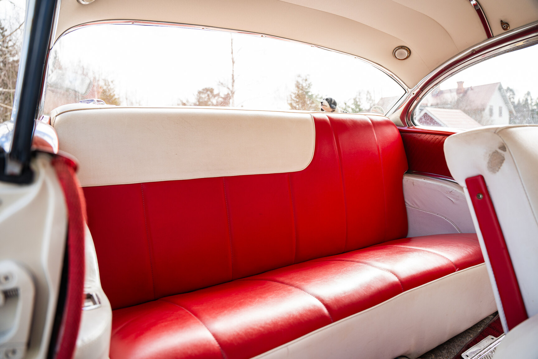 Interiörbild 1957 Pontiac Star Chief