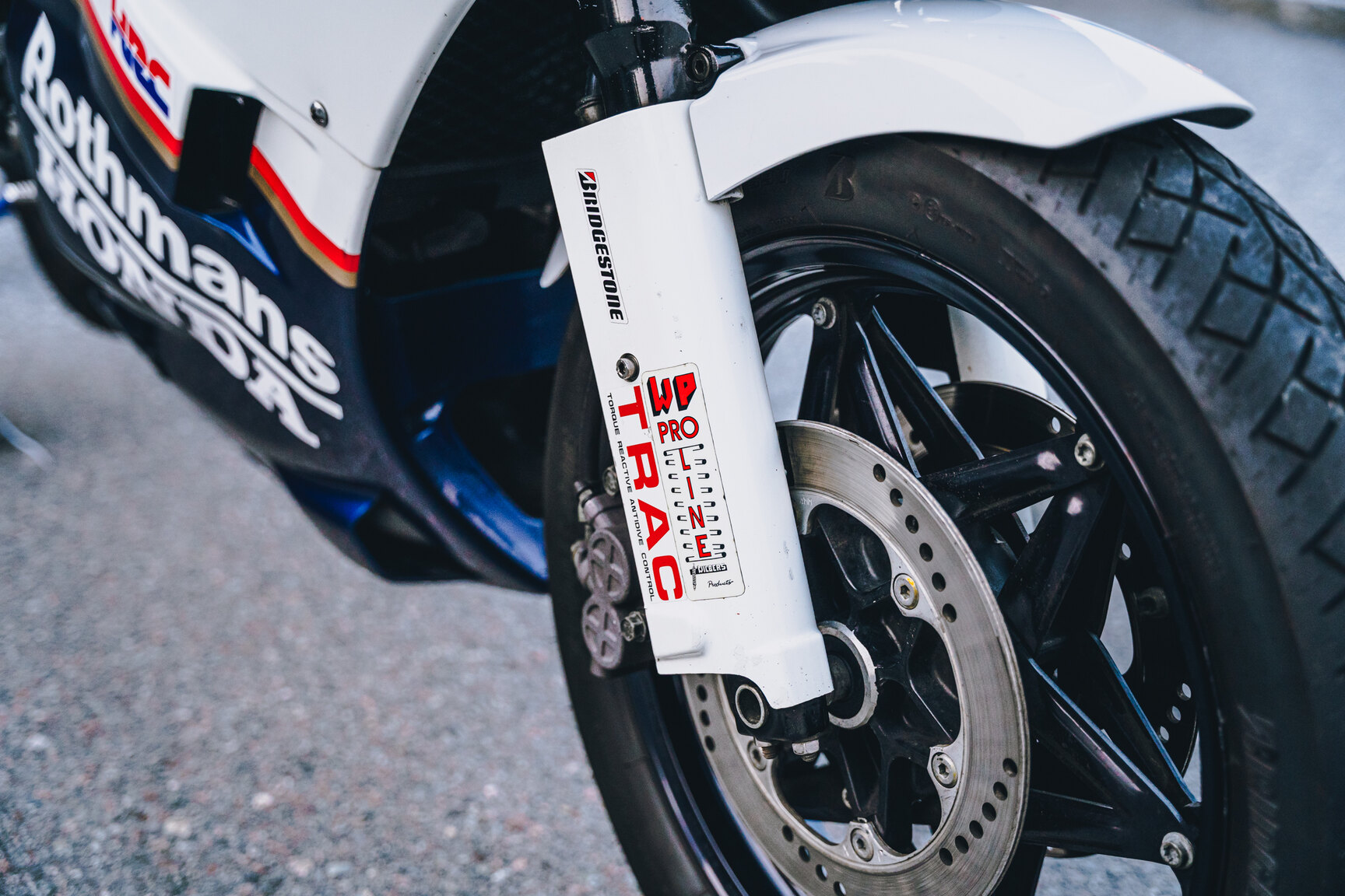 Exterior image of 1986 Honda NS400R Rothmans Replica
