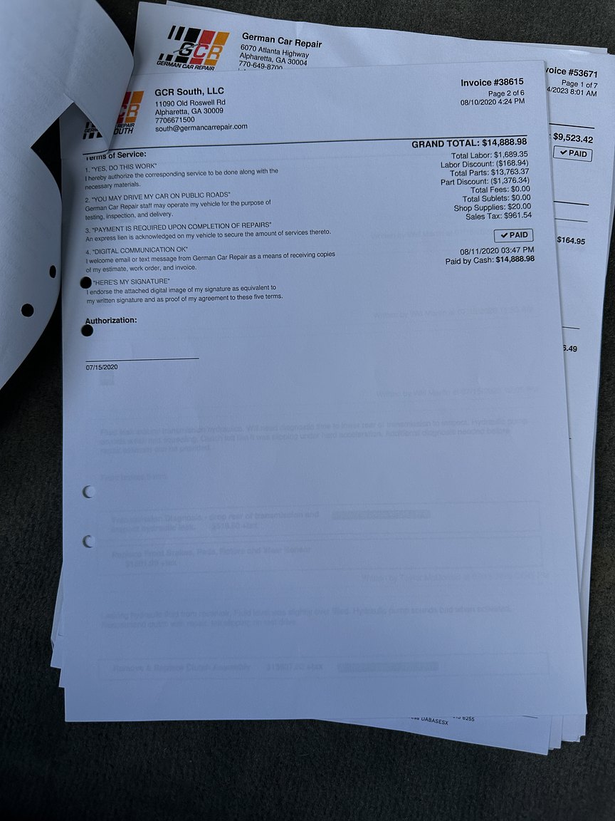 Documentation for 2006 BMW E60 M5