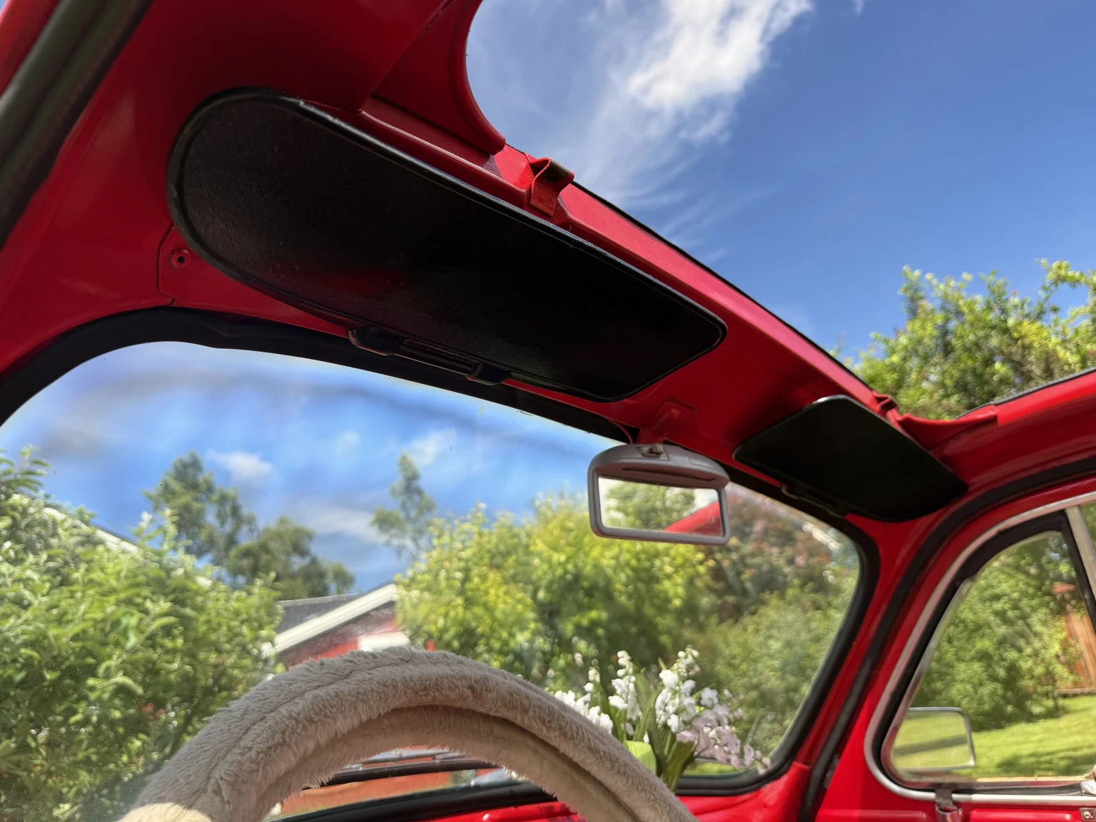 Innenraumfoto von 1958 Fiat 500 Nuova (13)