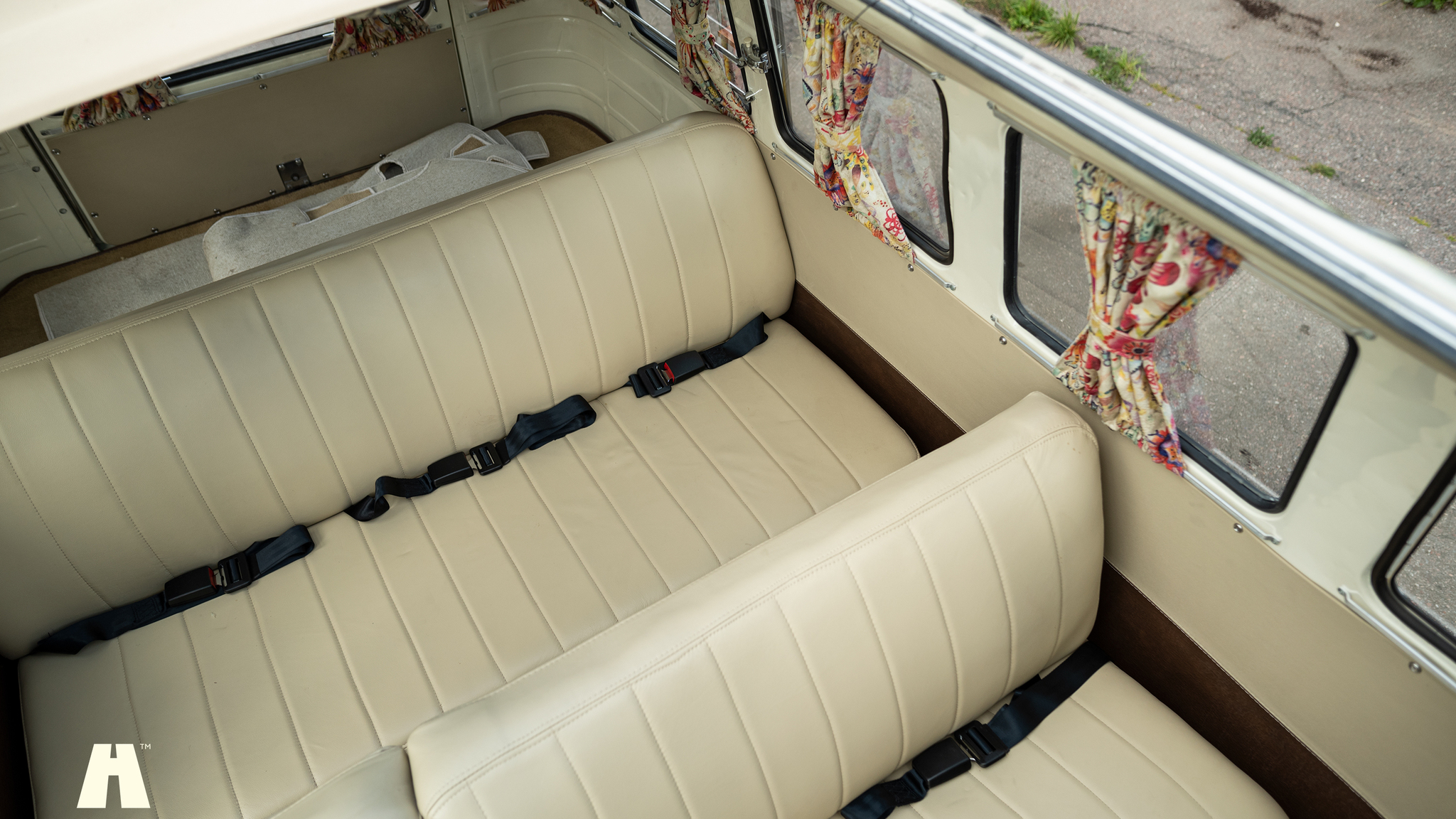 Innenraumfoto von 1974 Volkswagen T1 Split Window  