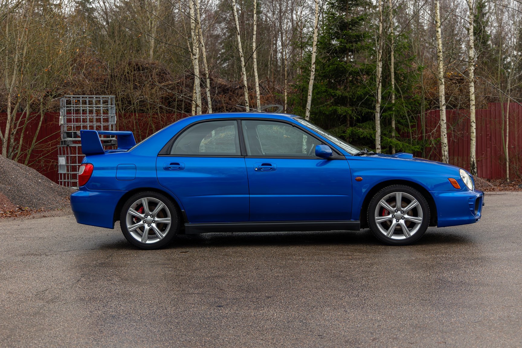 Exteriörbild på 2001 Subaru Impreza 2.0 WRX Turbo 4WD