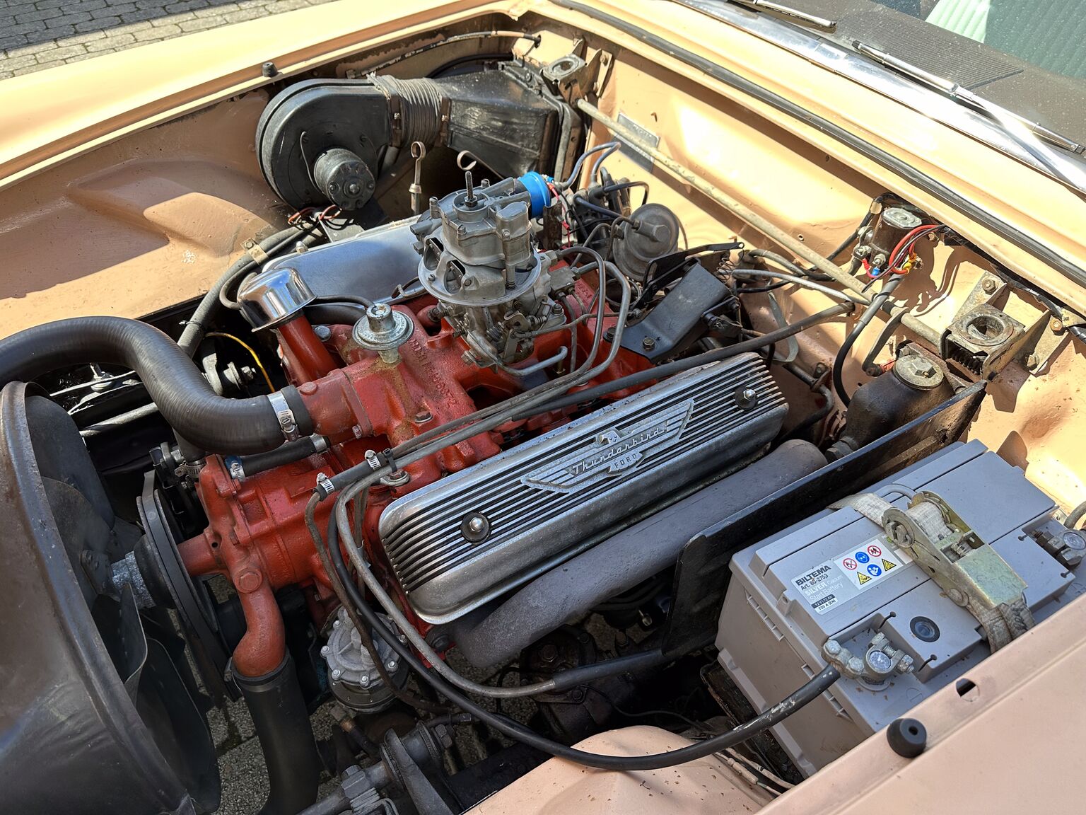 Image of 1956 Ford Thunderbird Convertible mechanics