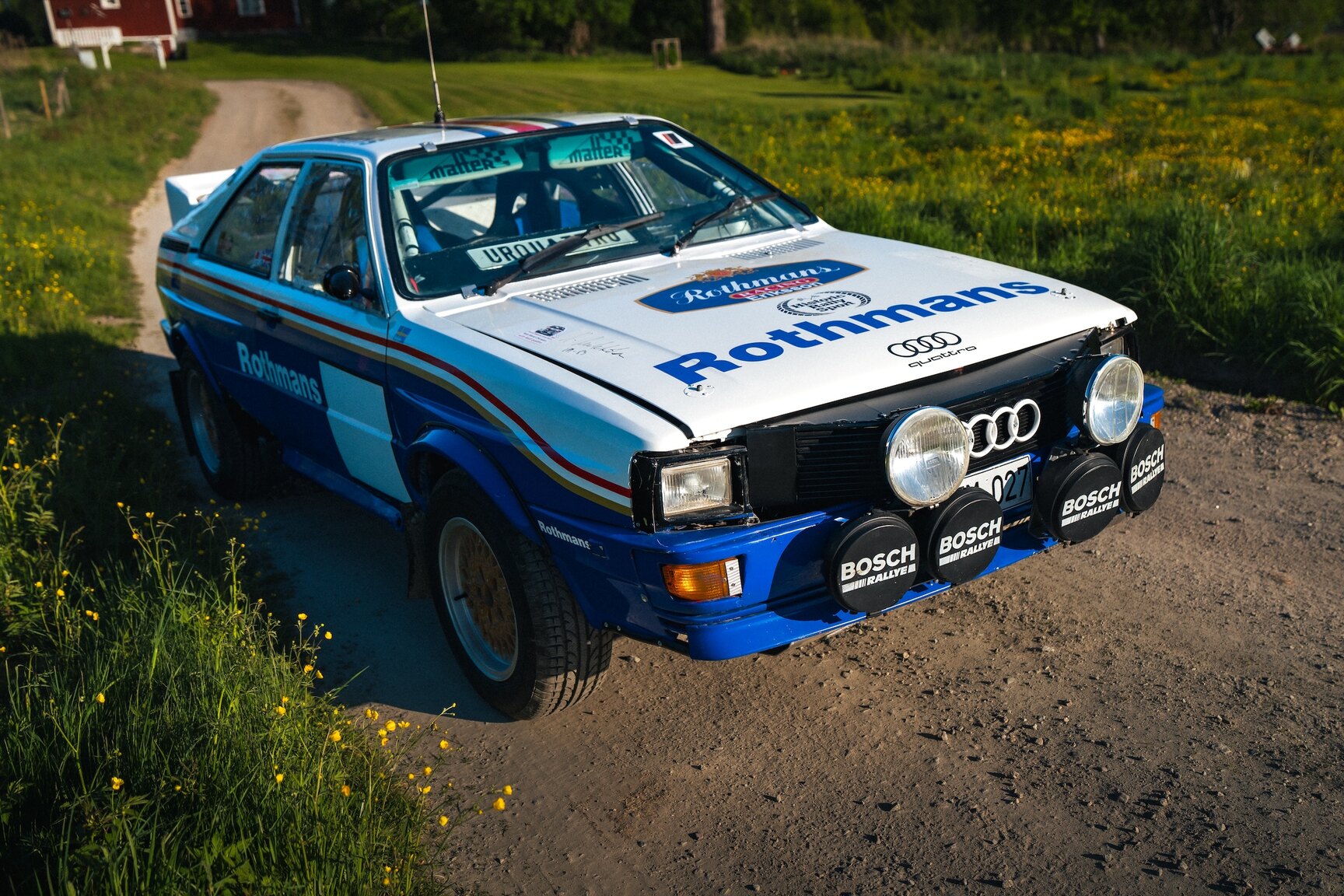 Exterior image of 1986 Audi Quattro Rally Replica