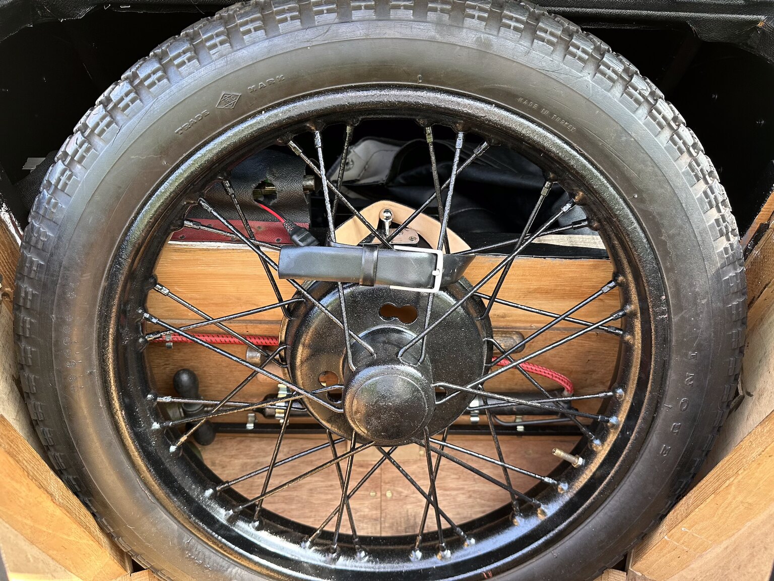 Interiörbild 1938 AUSTIN SEVEN BOAT TAIL