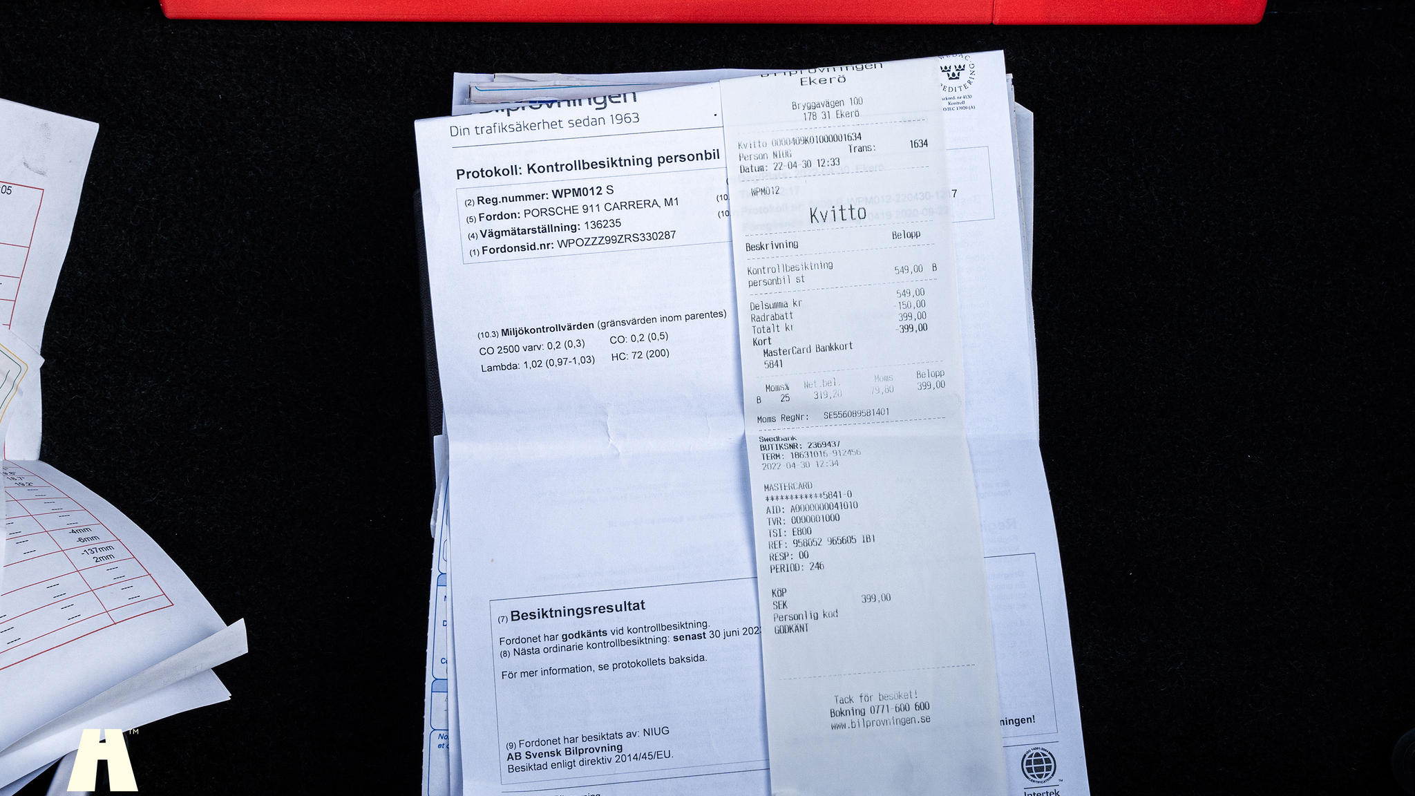 Dokumentation, 1994 Porsche 993 Cabriolet (23)