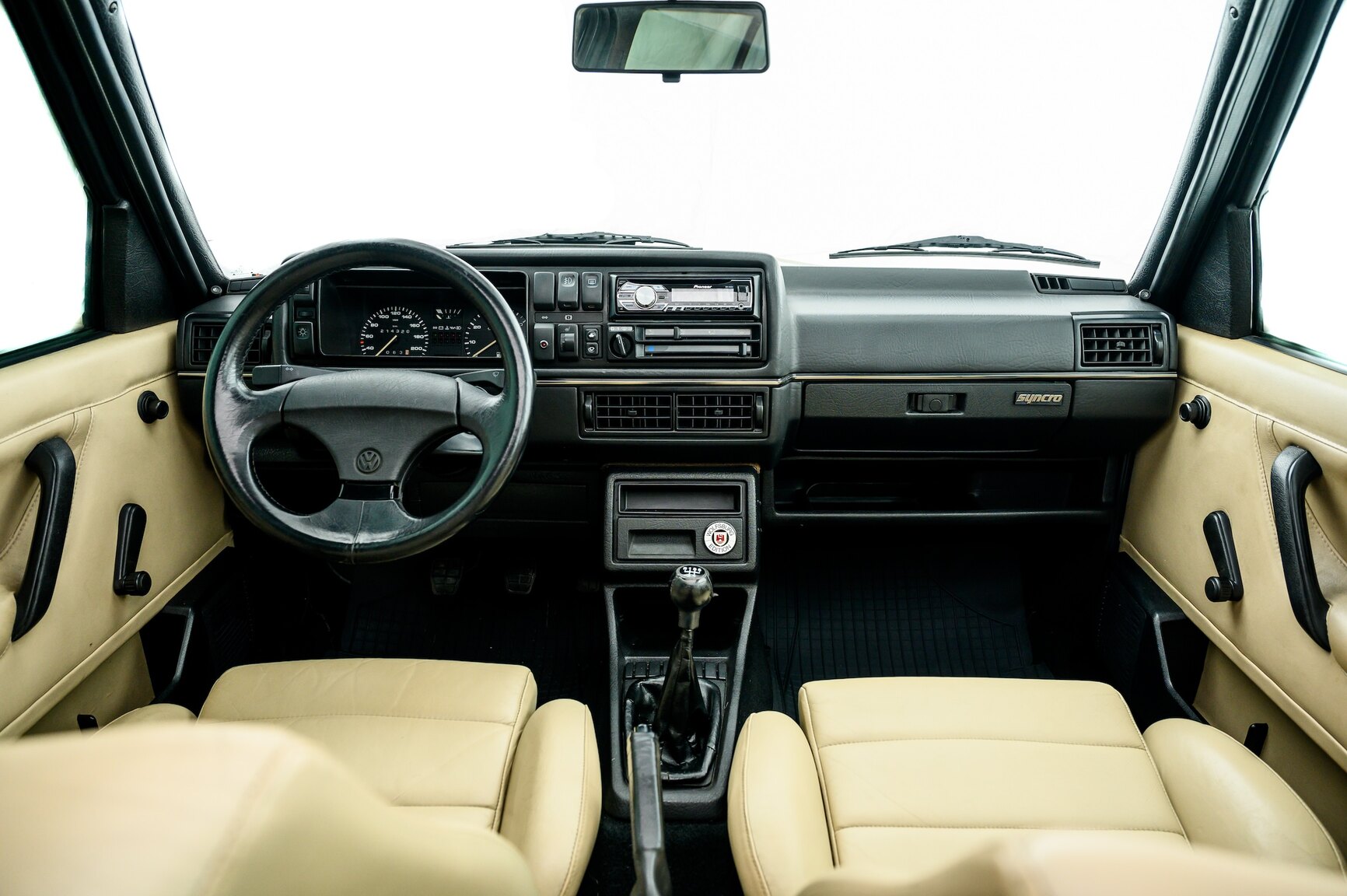 Interiörbild 1991 Volkswagen Golf Country Chrome Edition (24)