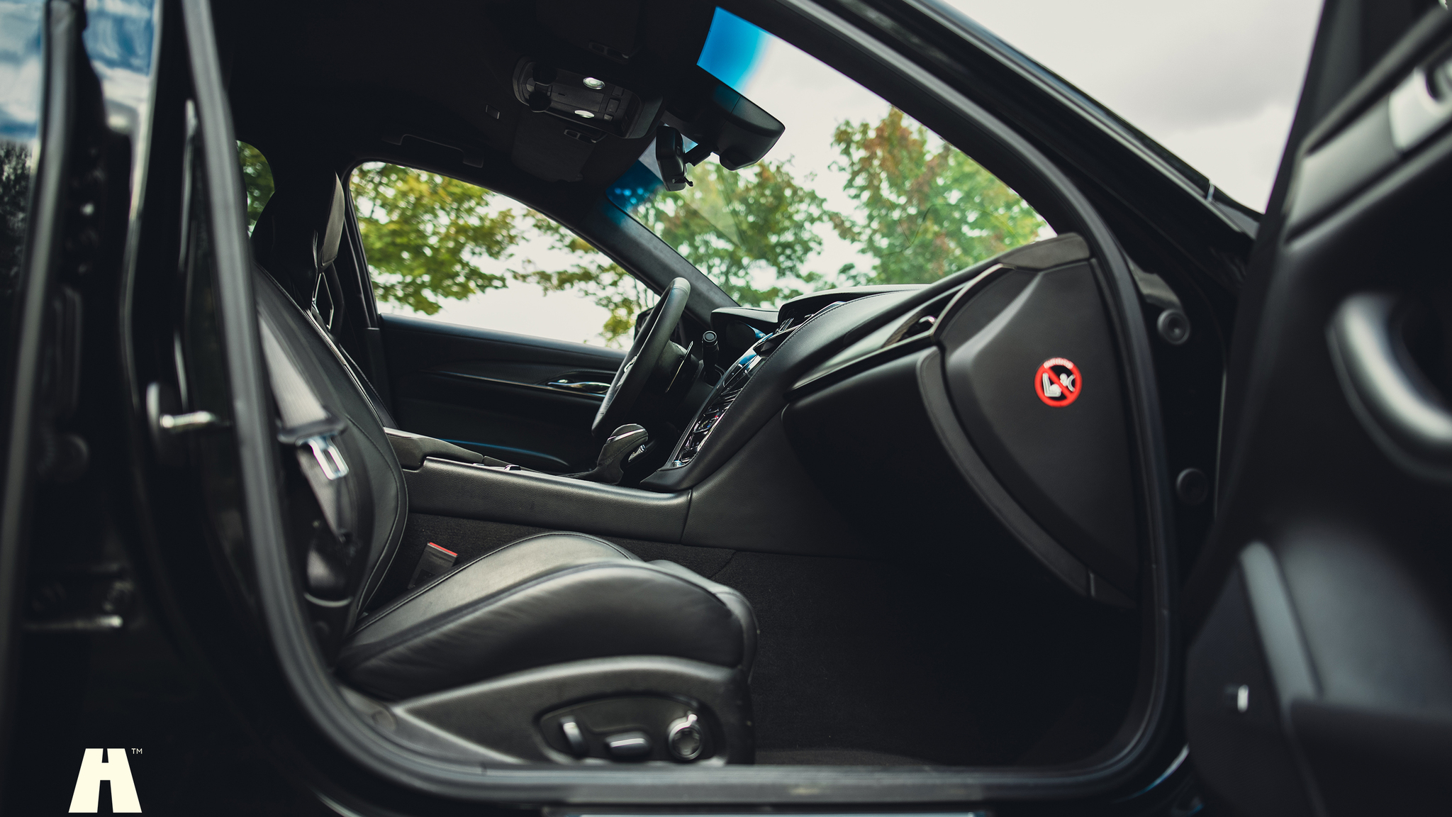 Interiörbild 2018 Cadillac CTS-V Carbon Package