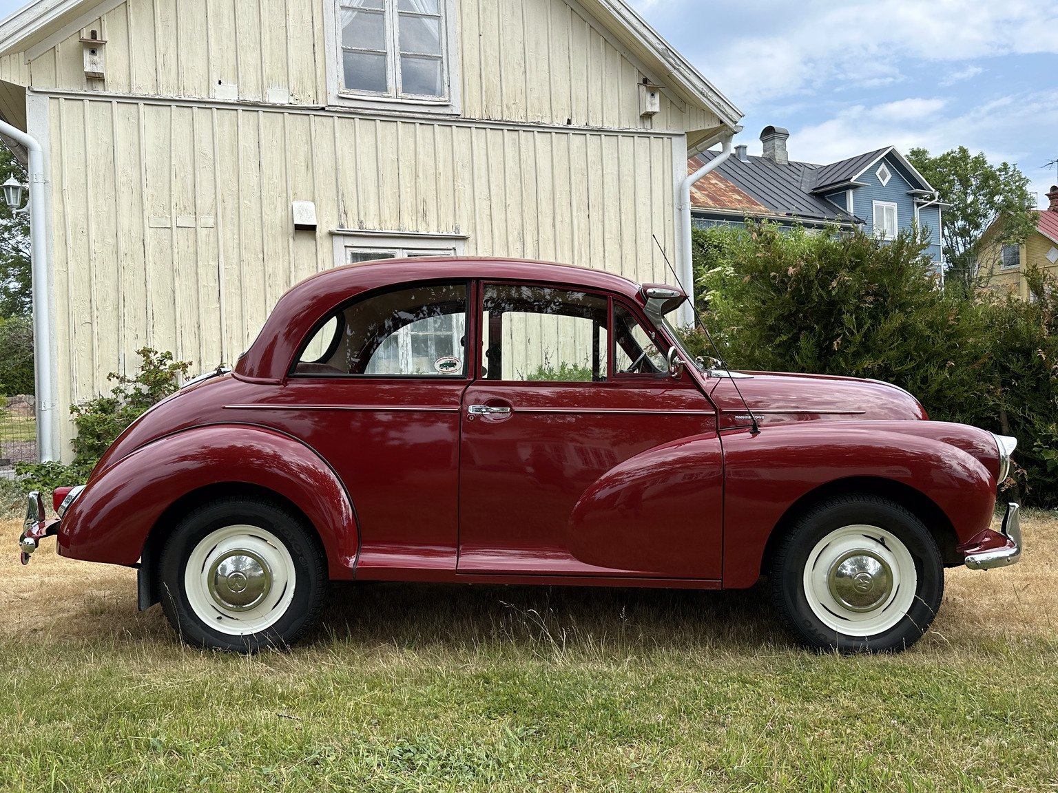 Exteriörbild på 1958 Morris Minor 1000