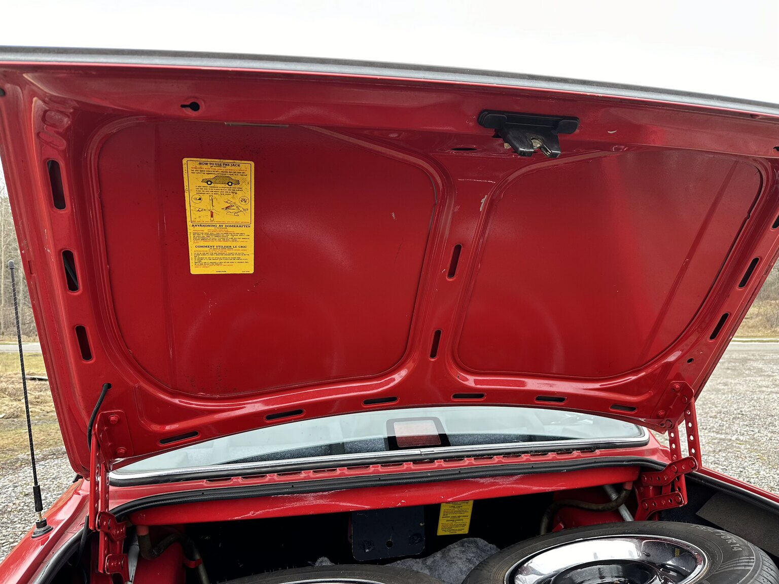 Interiörbild 1990 Volvo 240 (52)