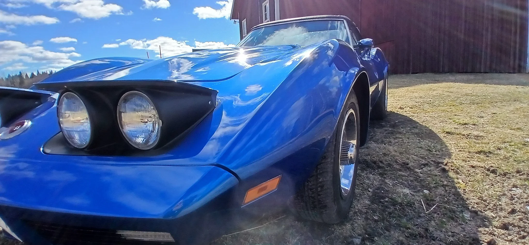 Exteriörbild på 1974 Chevrolet Corvette Stingray Convertible C3 (25)