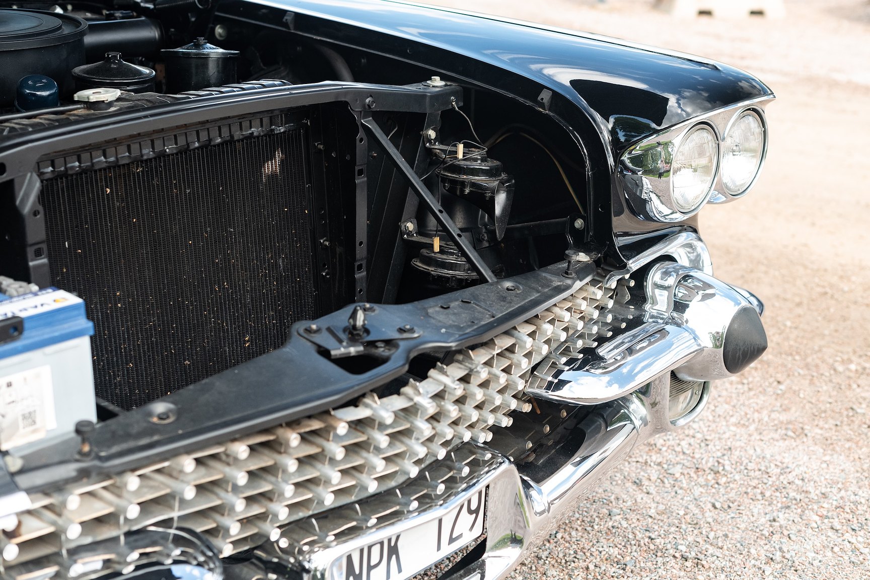 Image of 1958 Cadillac Coupe de Ville mechanics