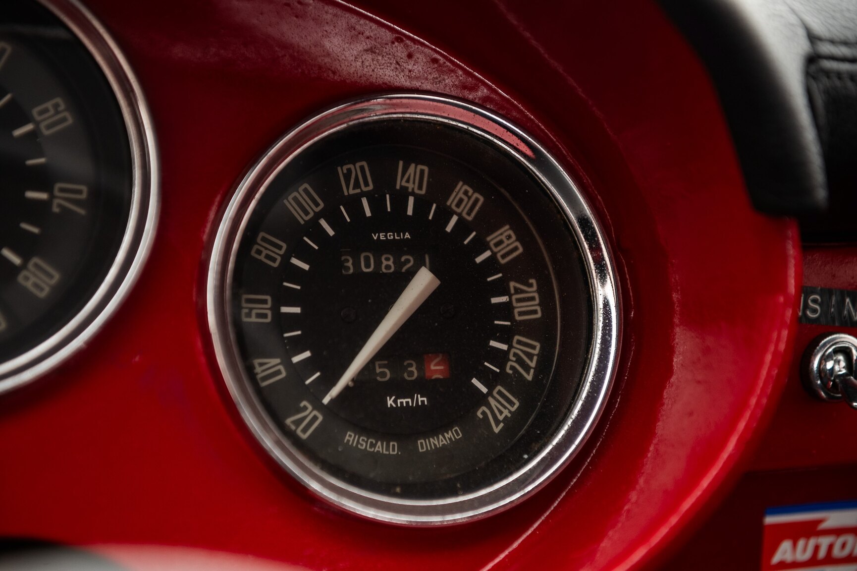 Interiörbild 1962 Alfa Romeo Giulietta 1300 SS