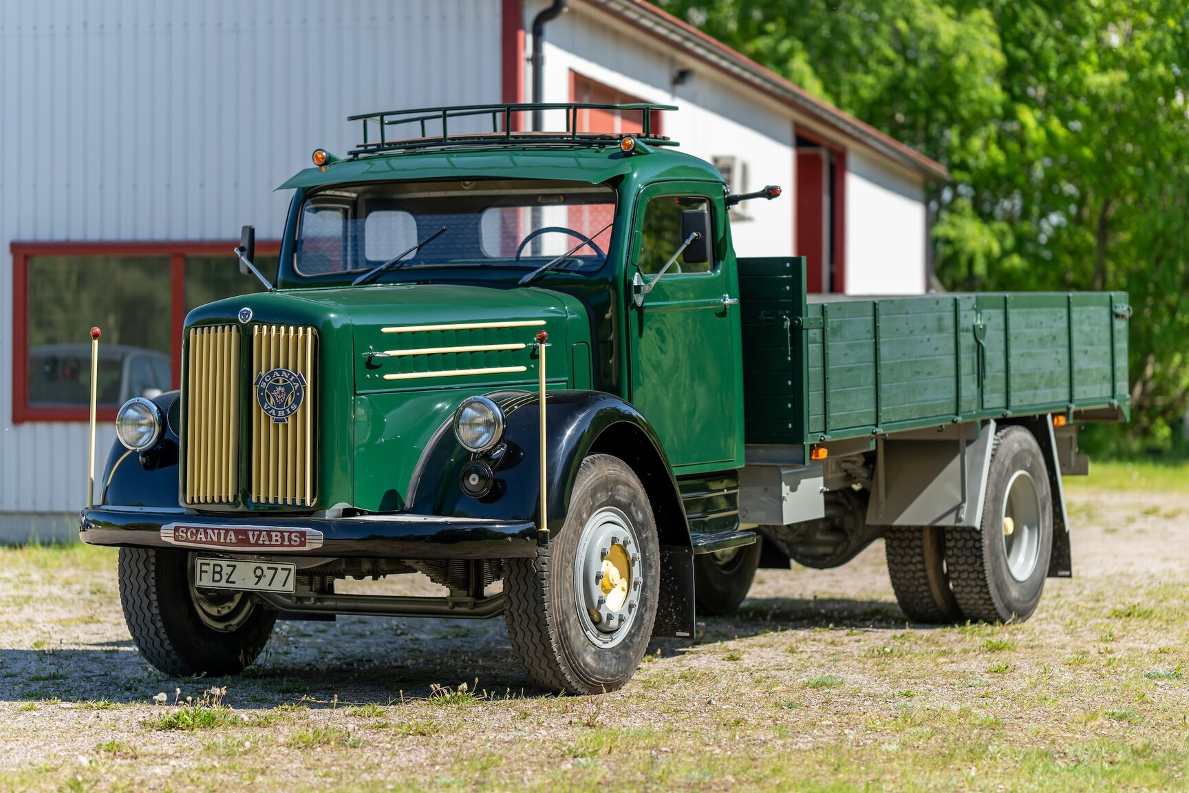 Exteriörbild på 1956 Scania Vabis L71