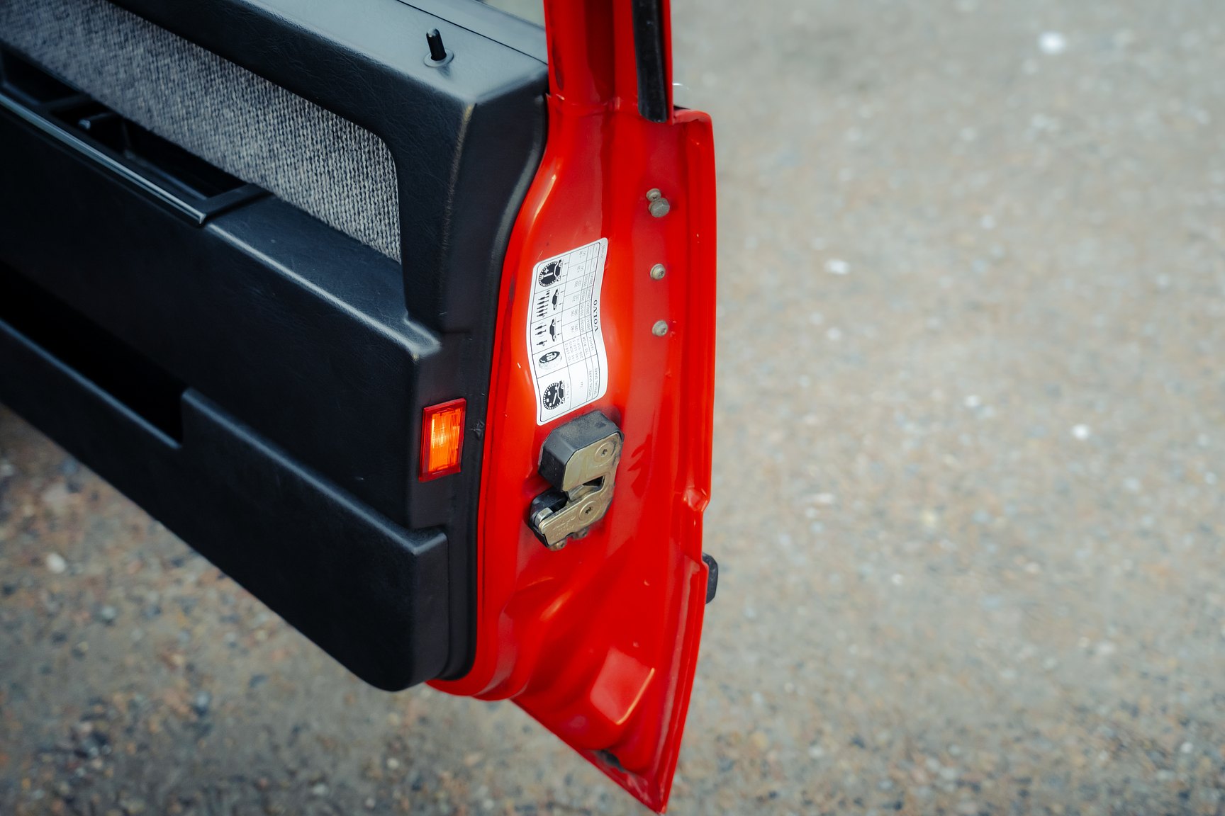 Interiörbild 1990 Volvo 740 GL