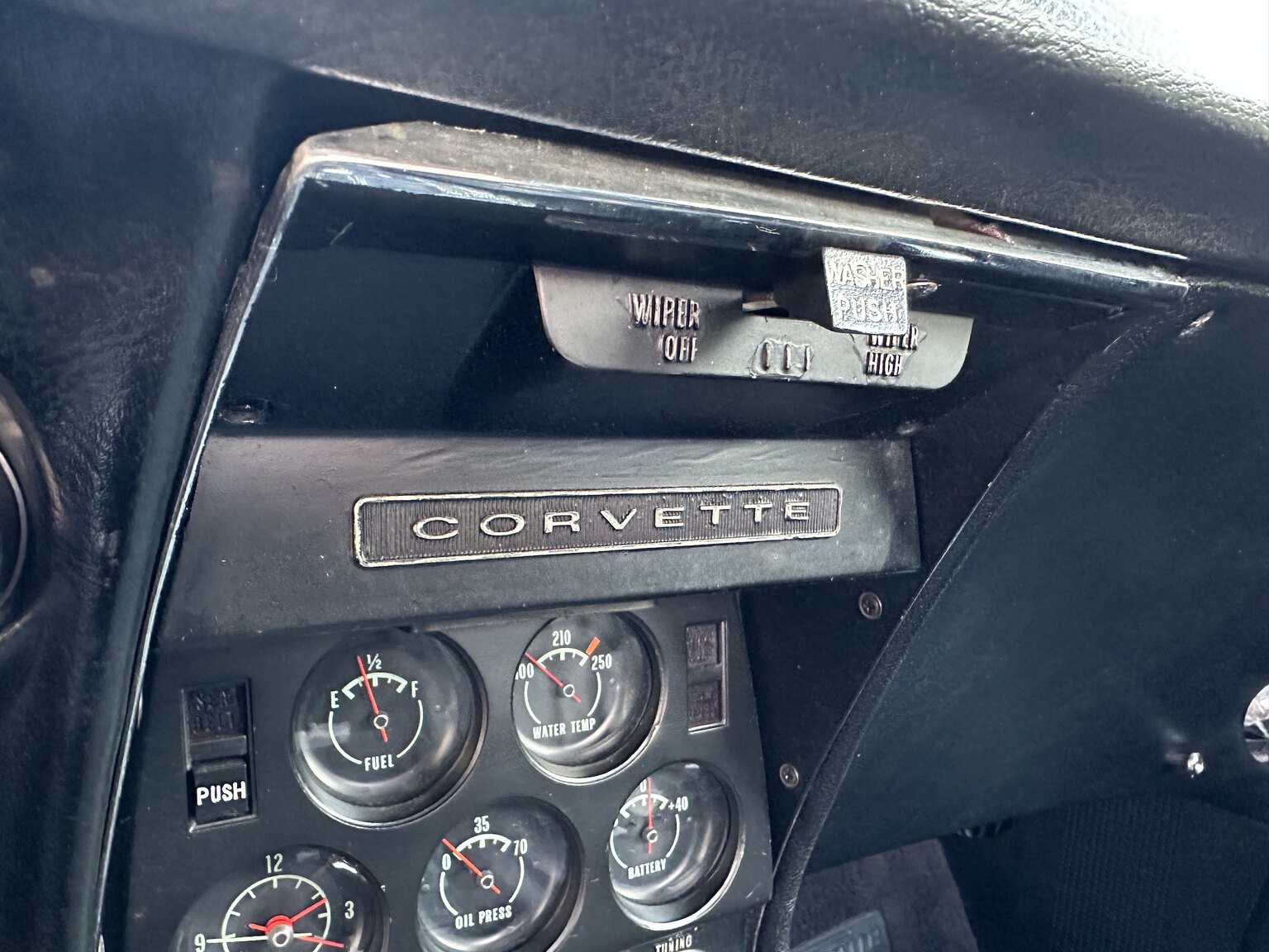 Interiörbild 1968 Chevrolet Corvette 427ci / 435hp (20)