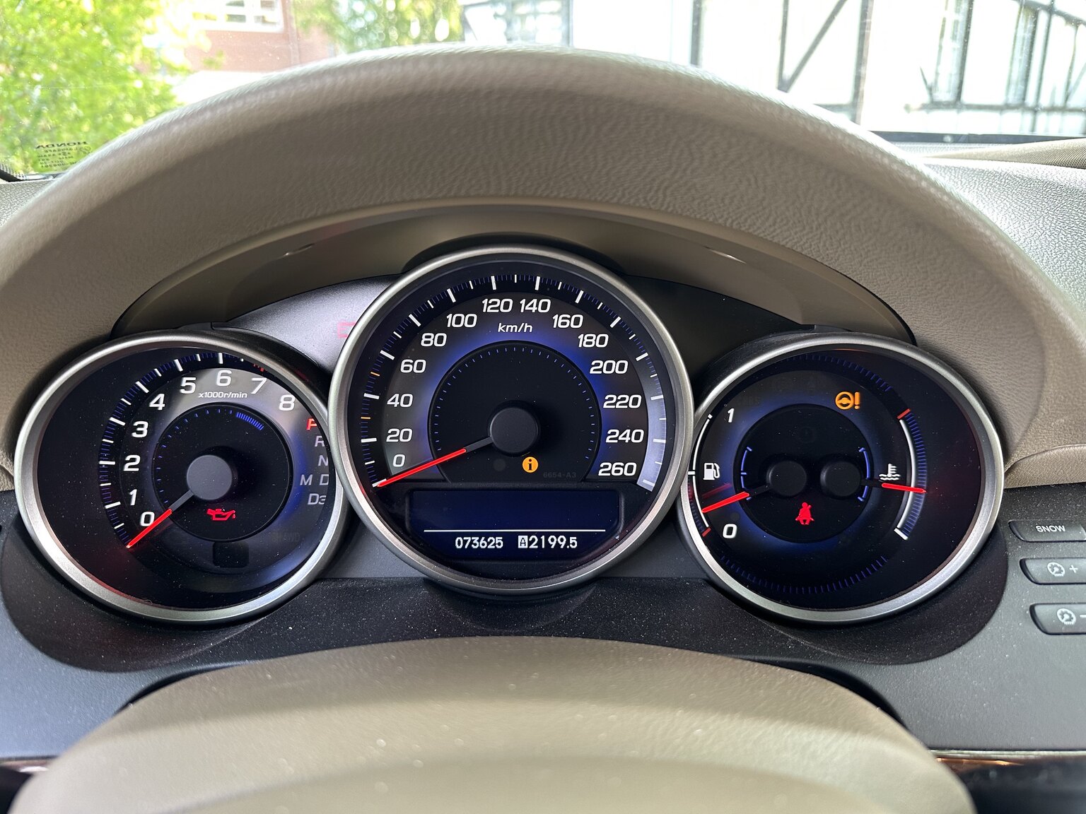 Interiörbild 2007 Honda Legend (11)