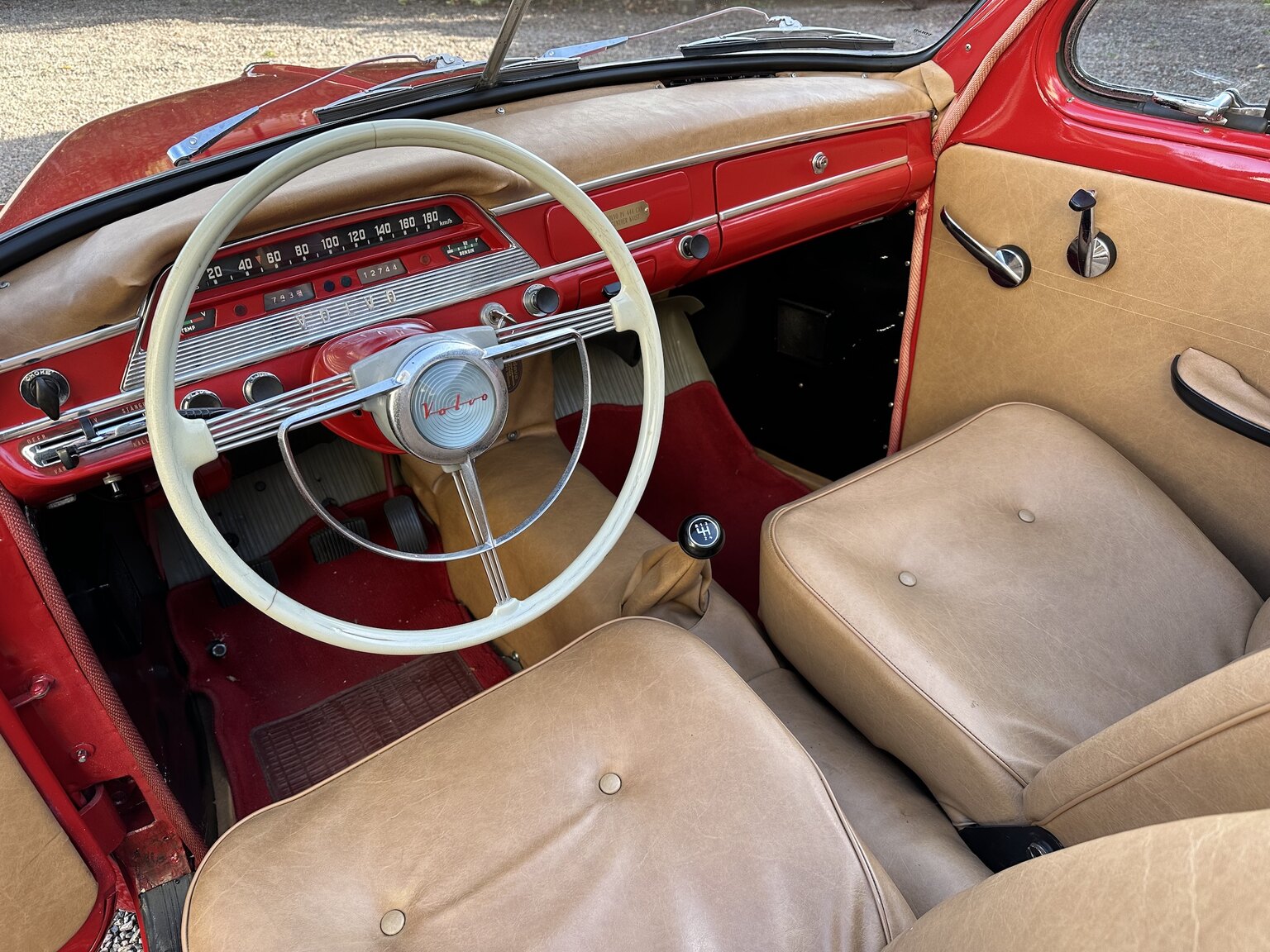 Interior image of 1965 Volvo PV Cabriolet
