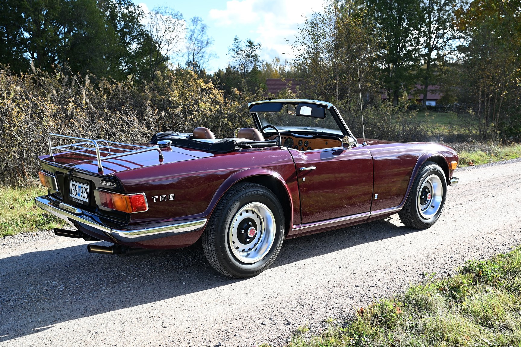 Exterior image of 1971 Triumph TR6