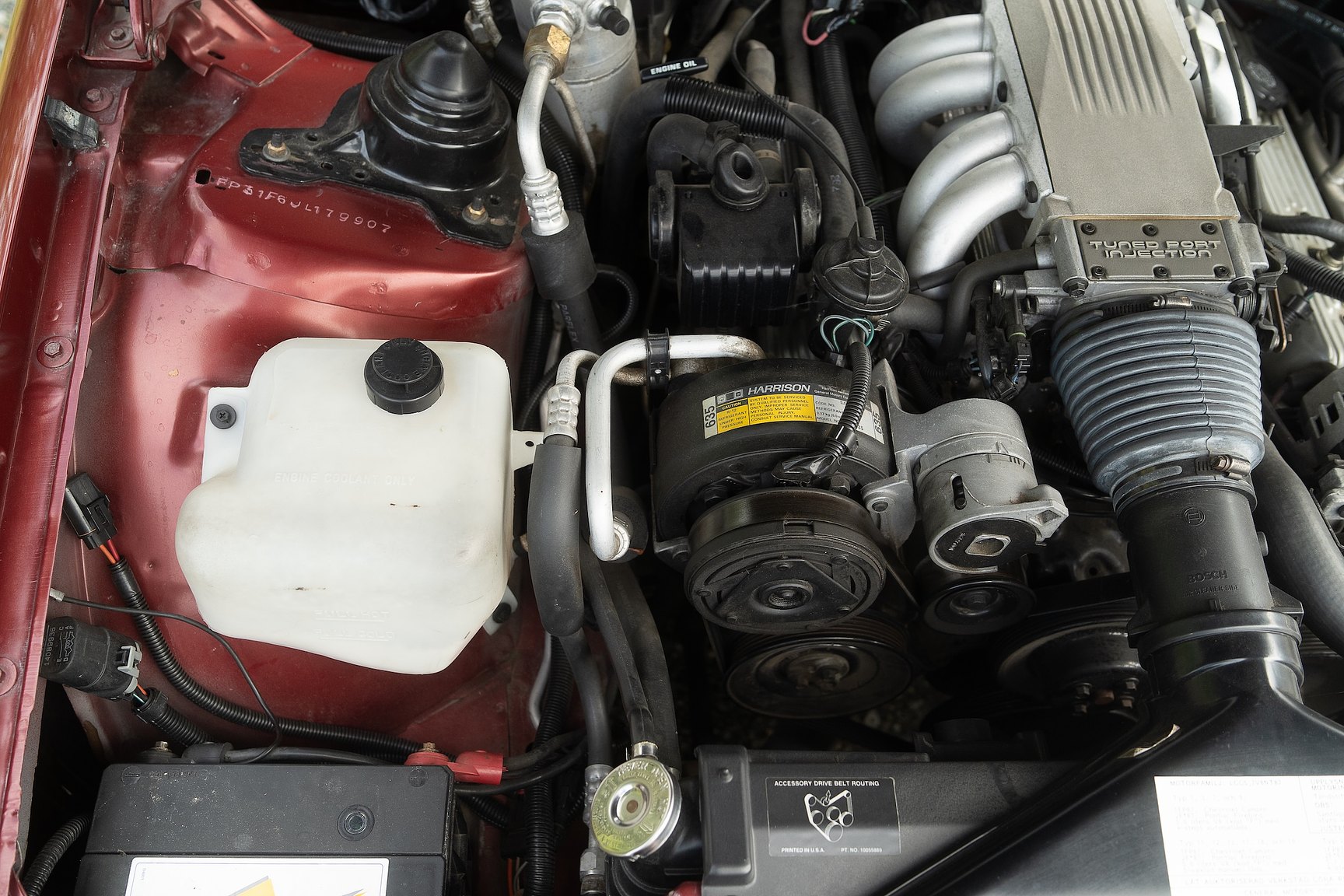 Image of 1988 Chevrolet Camaro Z28 Iroc-Z Convertible mechanics