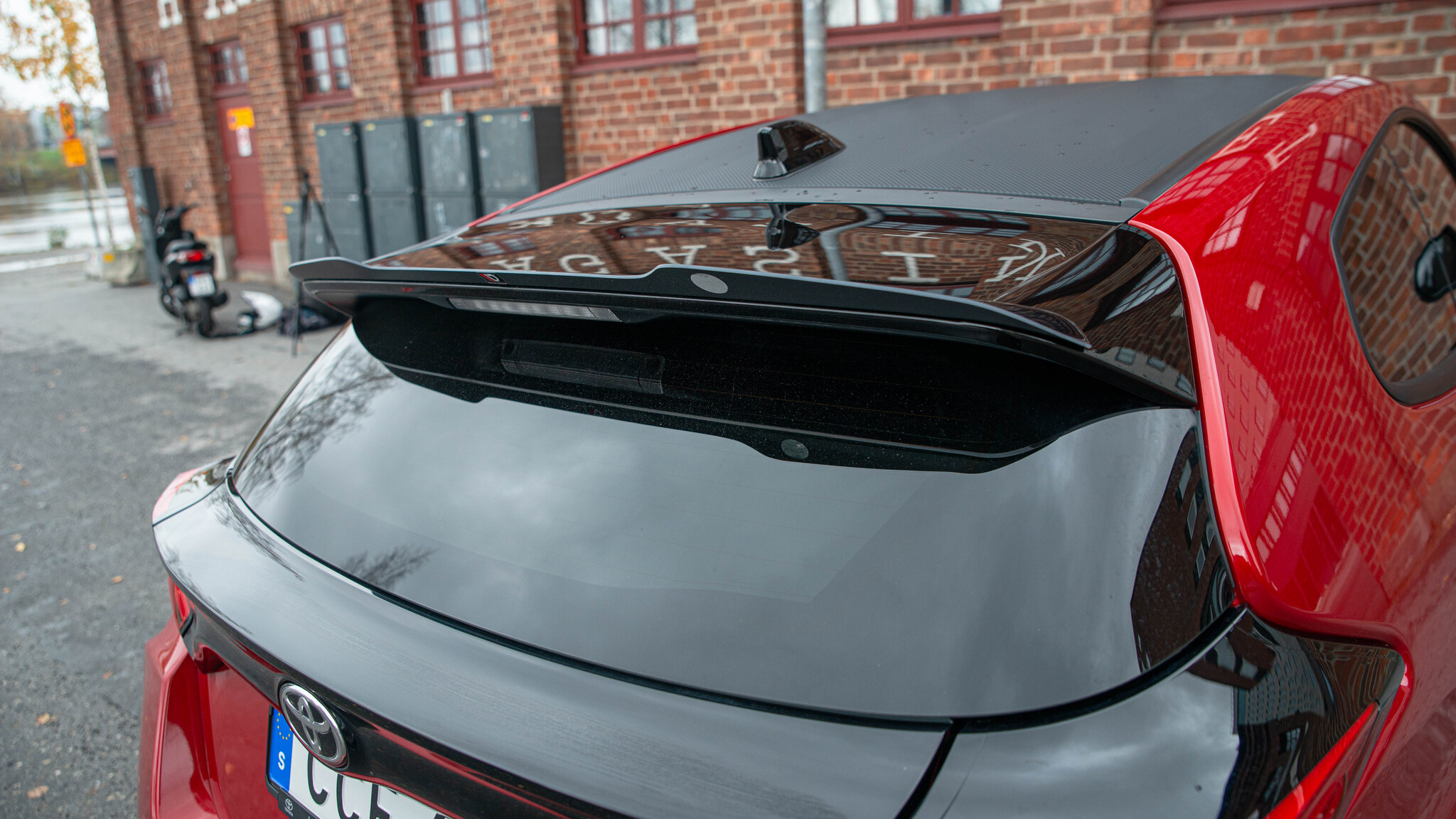 Exteriörbild på 2021 Toyota GR Yaris 