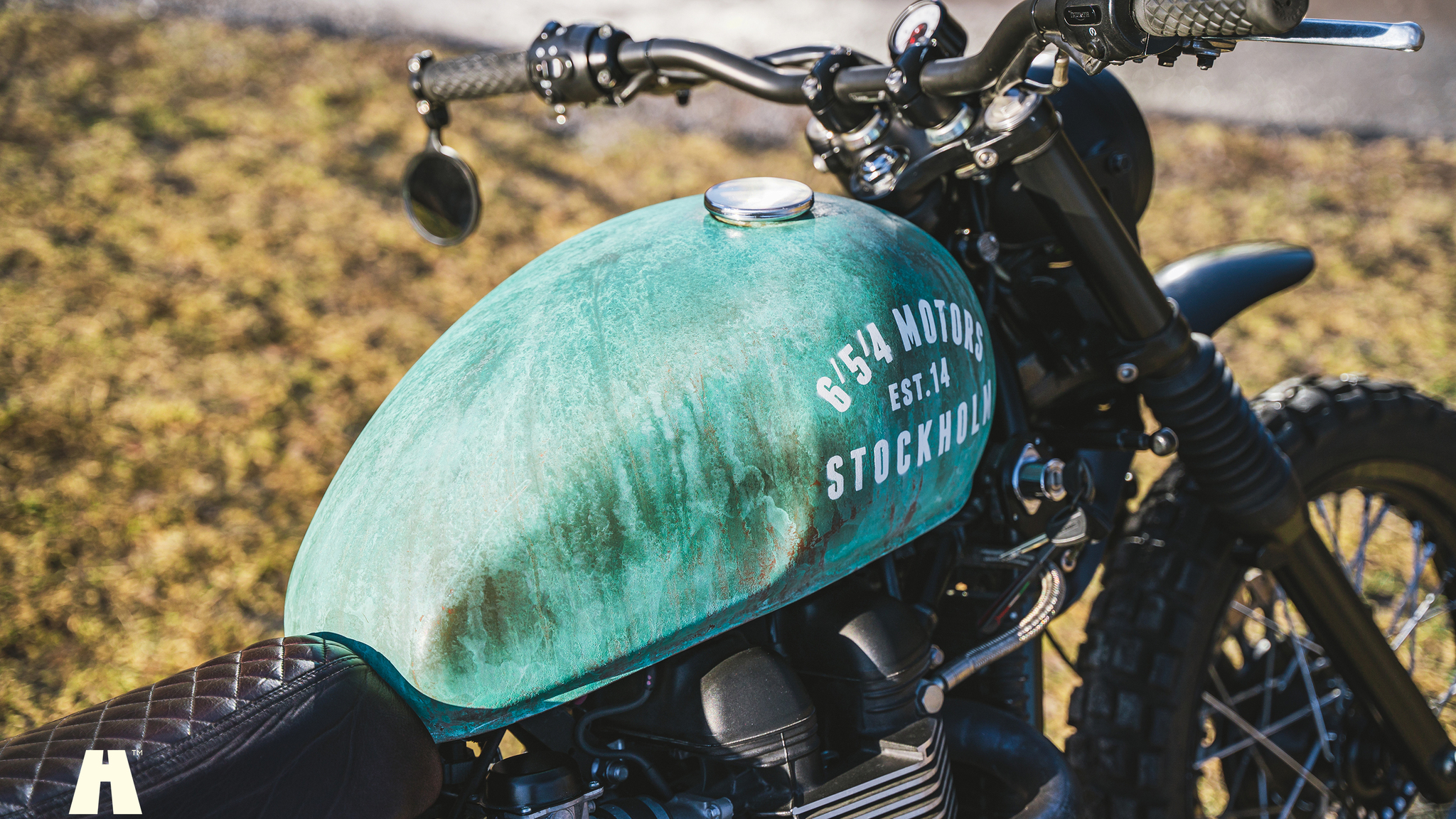 Aussenfoto 2010 Triumph Bonneville T100 "Scrambler"